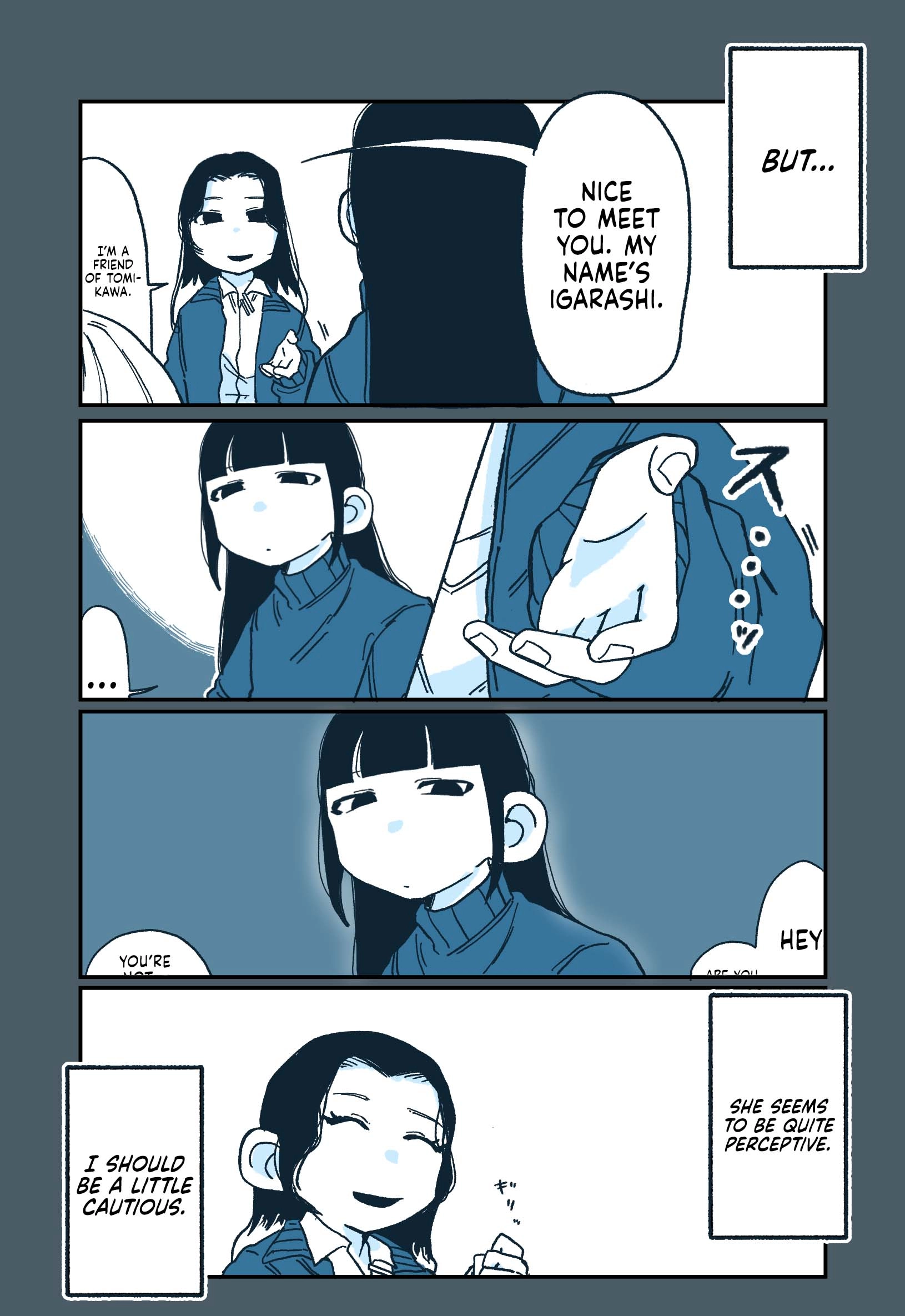 Hiiragi-chan & Tomikawa-chan Chapter 63 page 4 - 