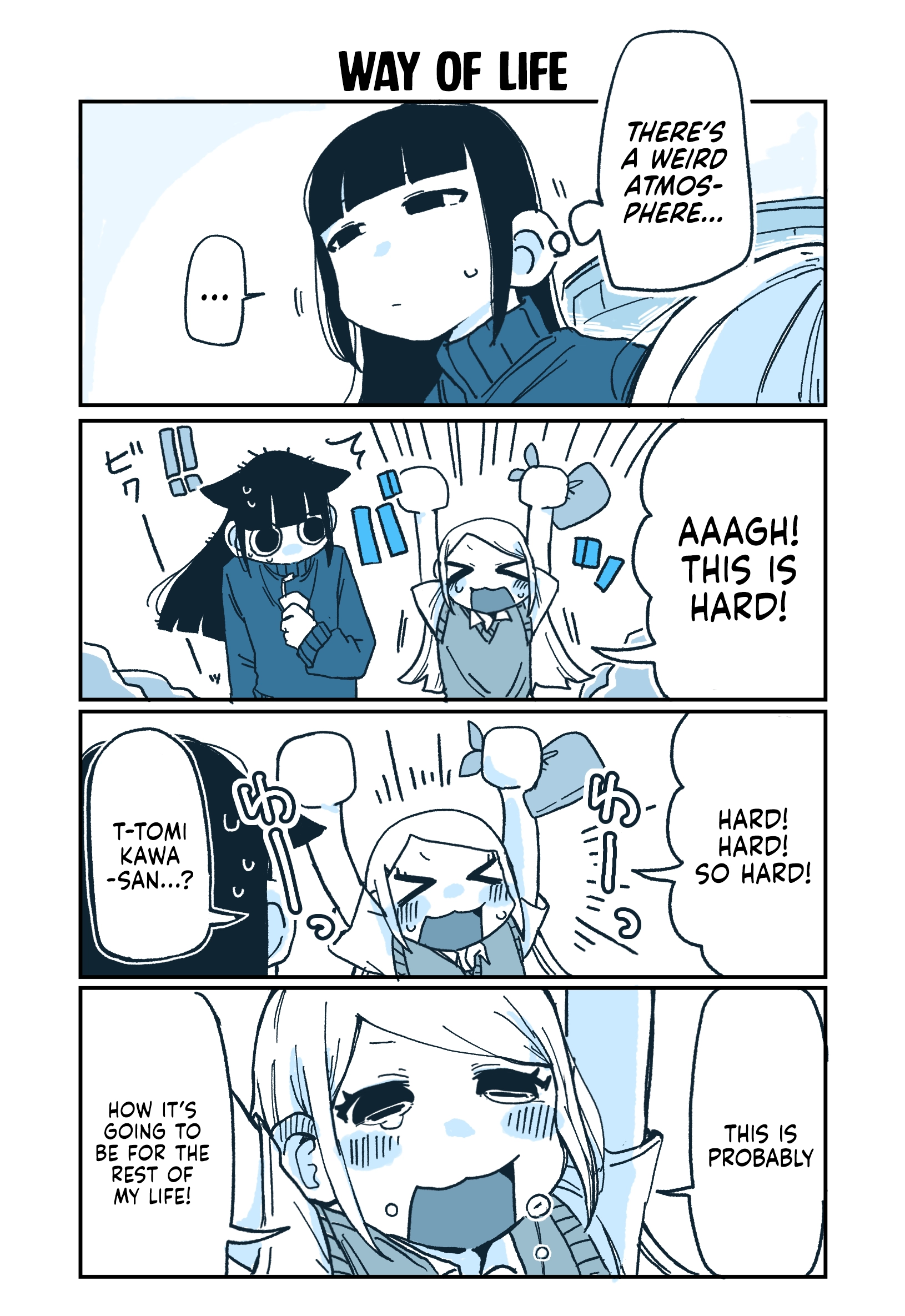 Hiiragi-chan & Tomikawa-chan Chapter 65 page 1 - 