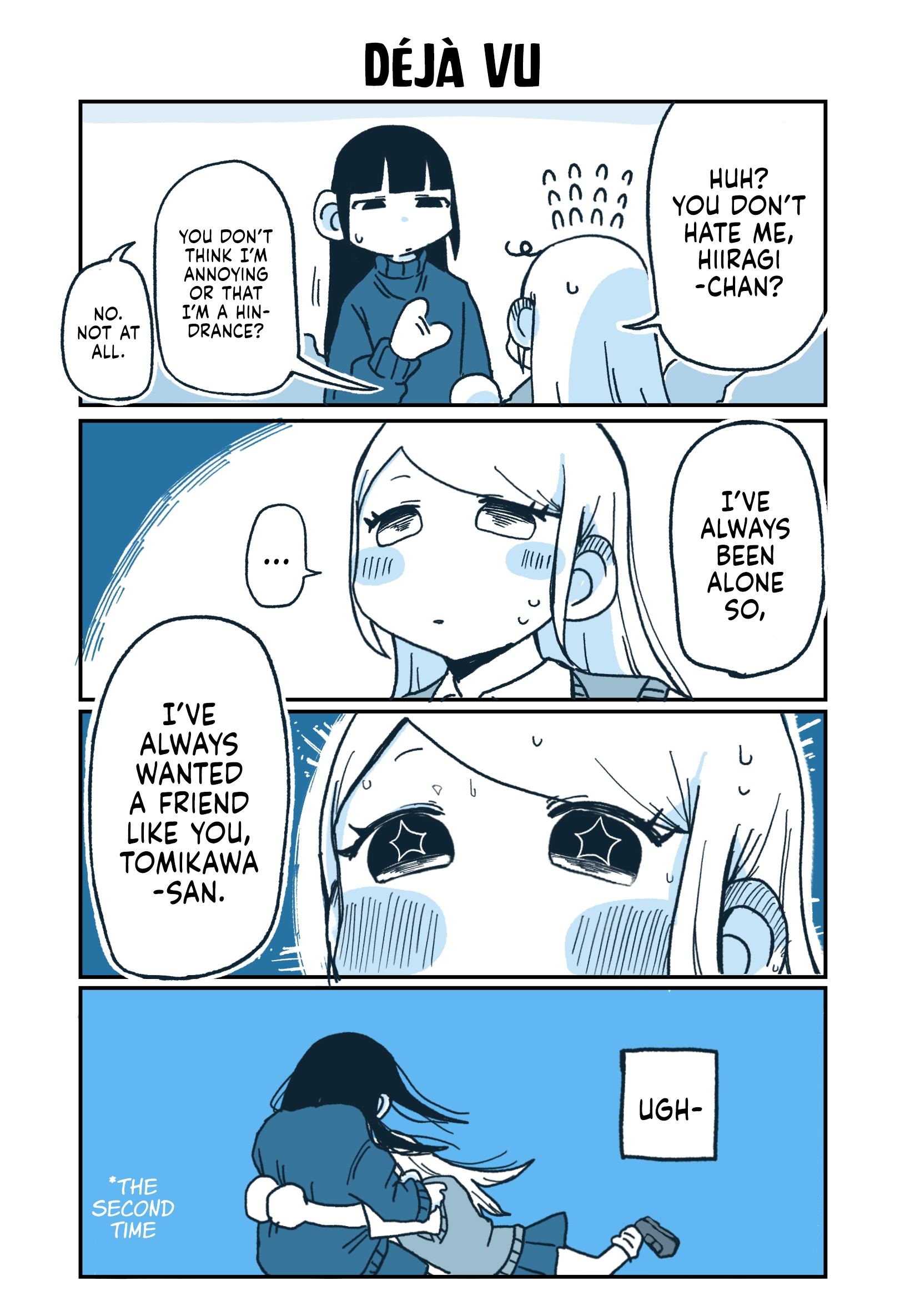 Hiiragi-chan & Tomikawa-chan Chapter 70 page 1 - 