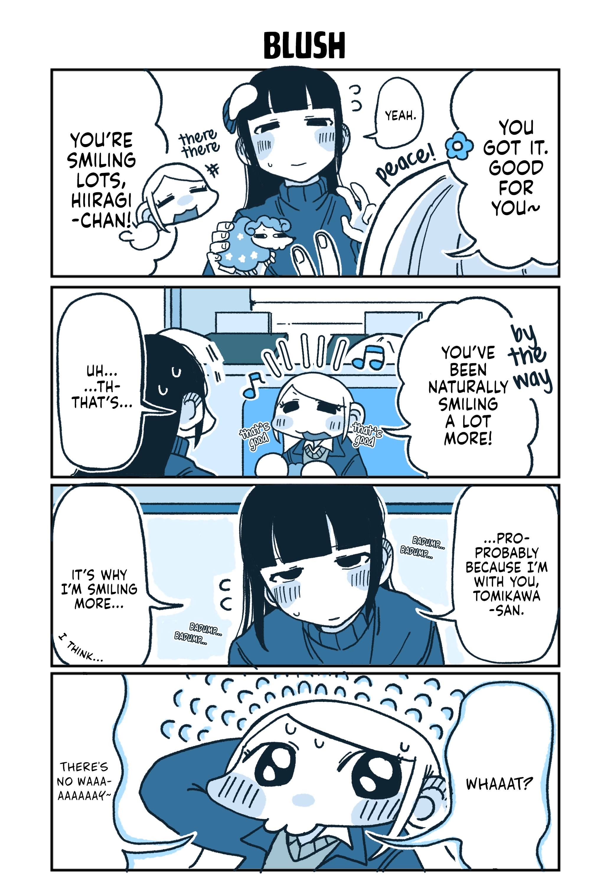 Hiiragi-chan & Tomikawa-chan Chapter 79 page 1 - 