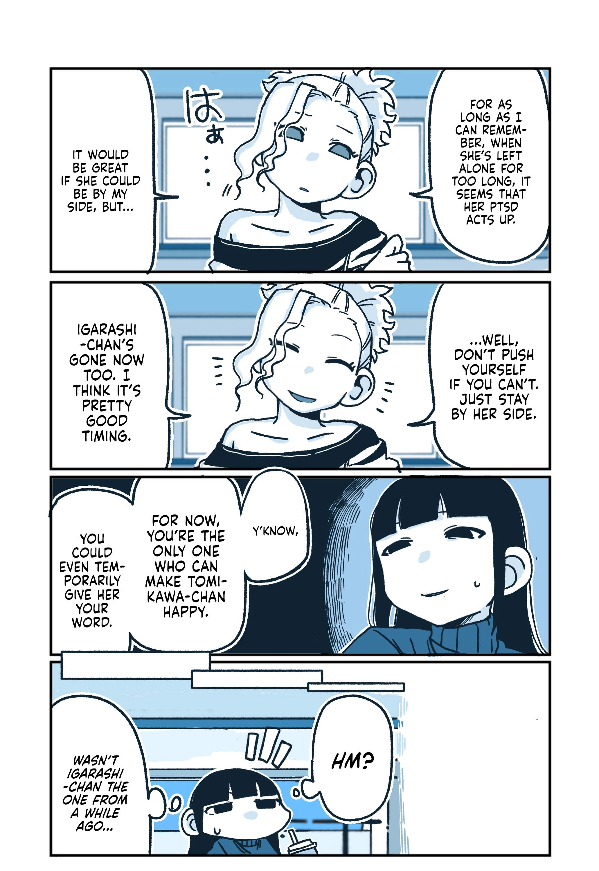 Hiiragi-chan & Tomikawa-chan Chapter 83 page 2 - 