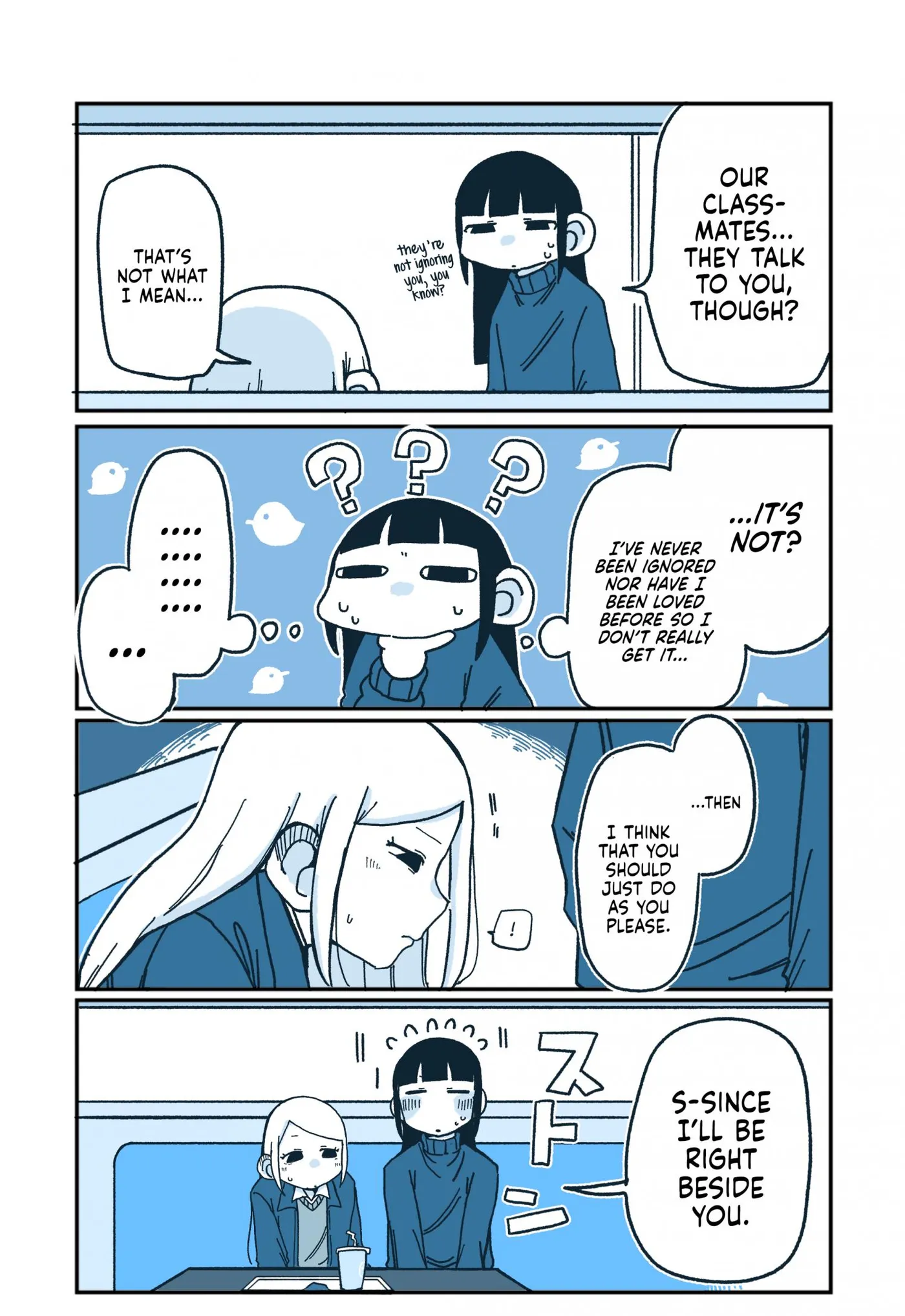 Hiiragi-chan & Tomikawa-chan Chapter 87 page 2 - 