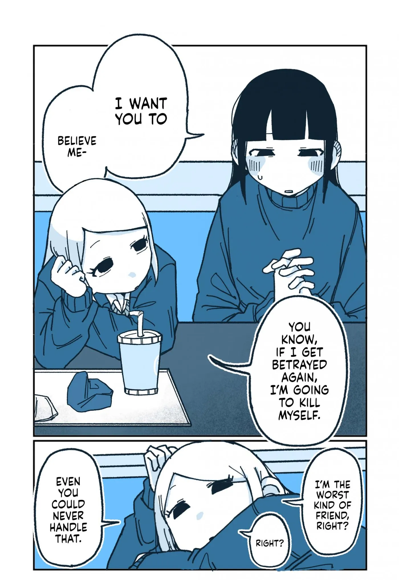 Hiiragi-chan & Tomikawa-chan Chapter 88 page 2 - 