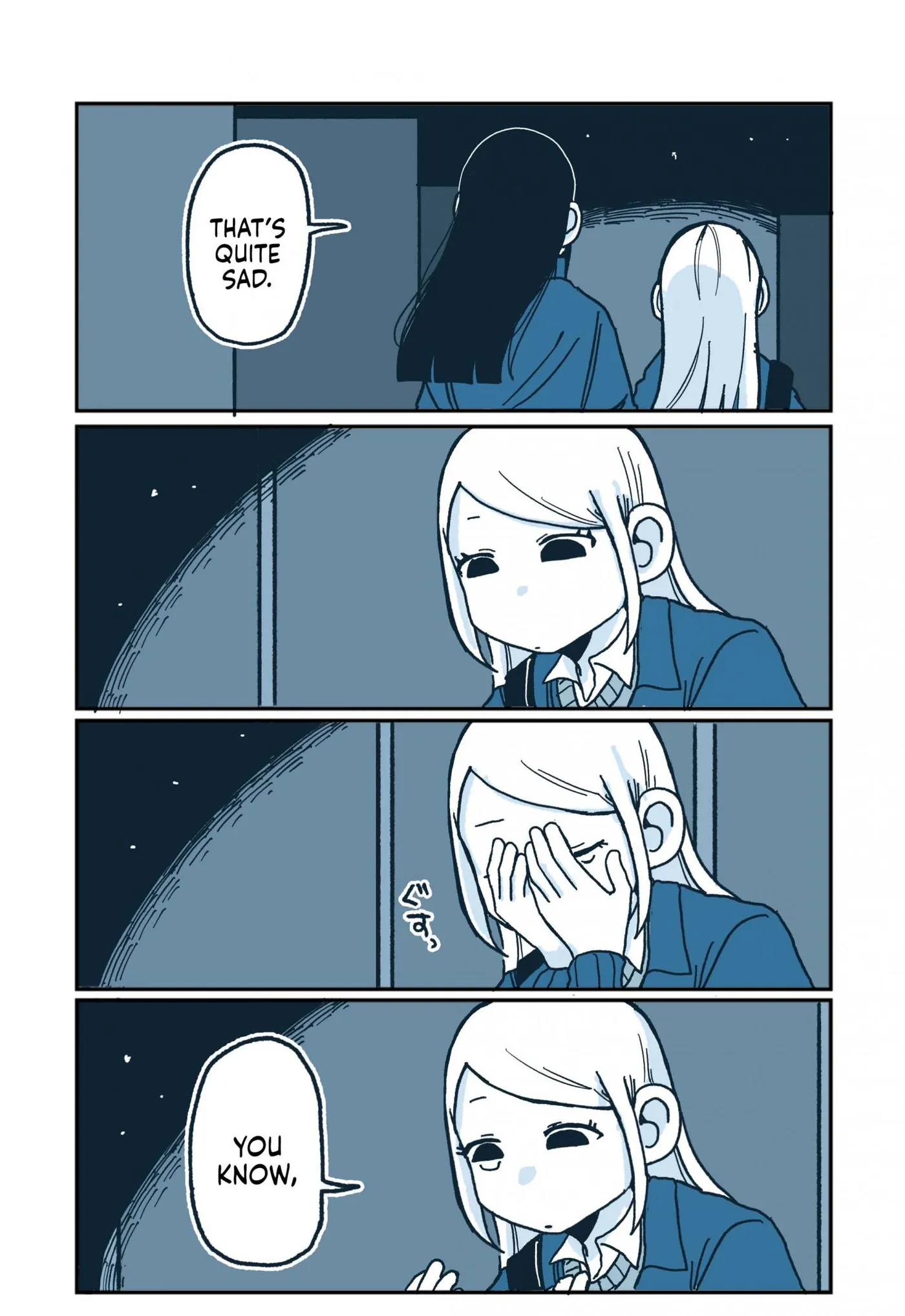 Hiiragi-chan & Tomikawa-chan Chapter 88 page 5 - 