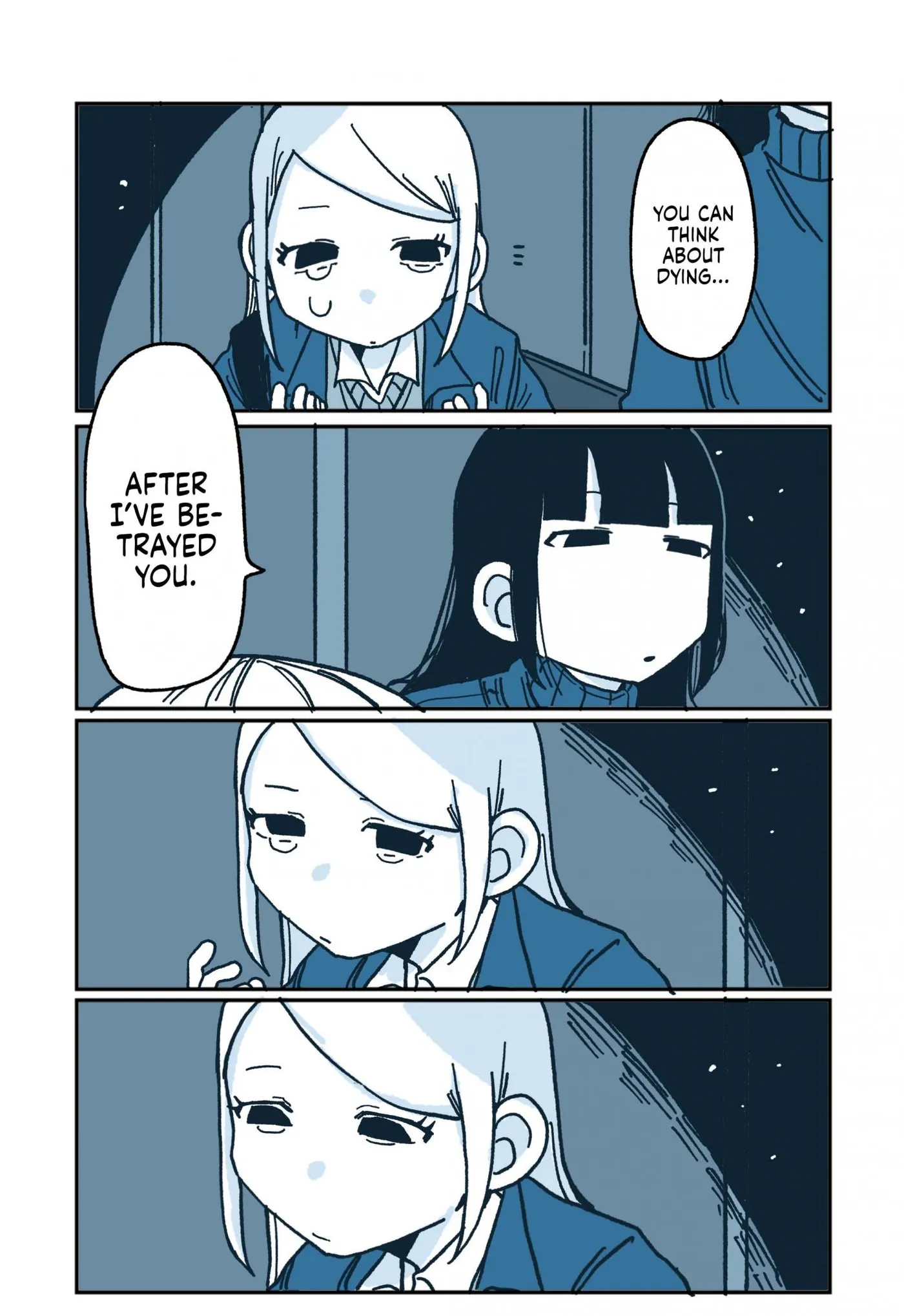 Hiiragi-chan & Tomikawa-chan Chapter 88 page 7 - 