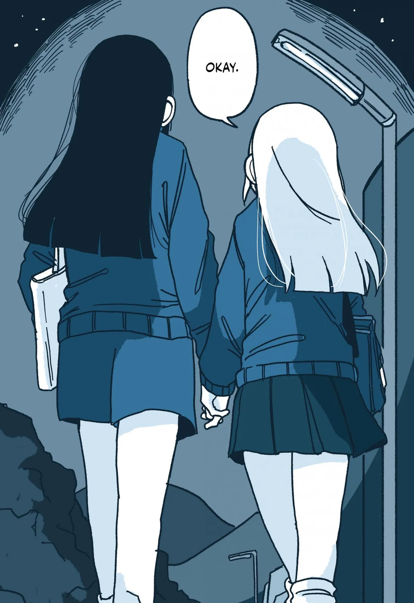 Hiiragi-chan & Tomikawa-chan Chapter 88 page 9 - 