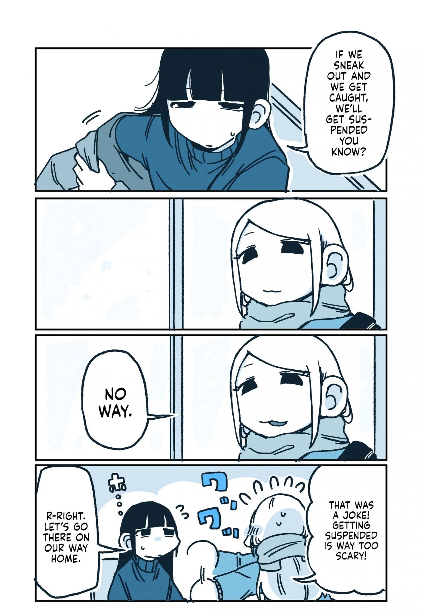Hiiragi-chan & Tomikawa-chan Chapter 89 page 2 - 