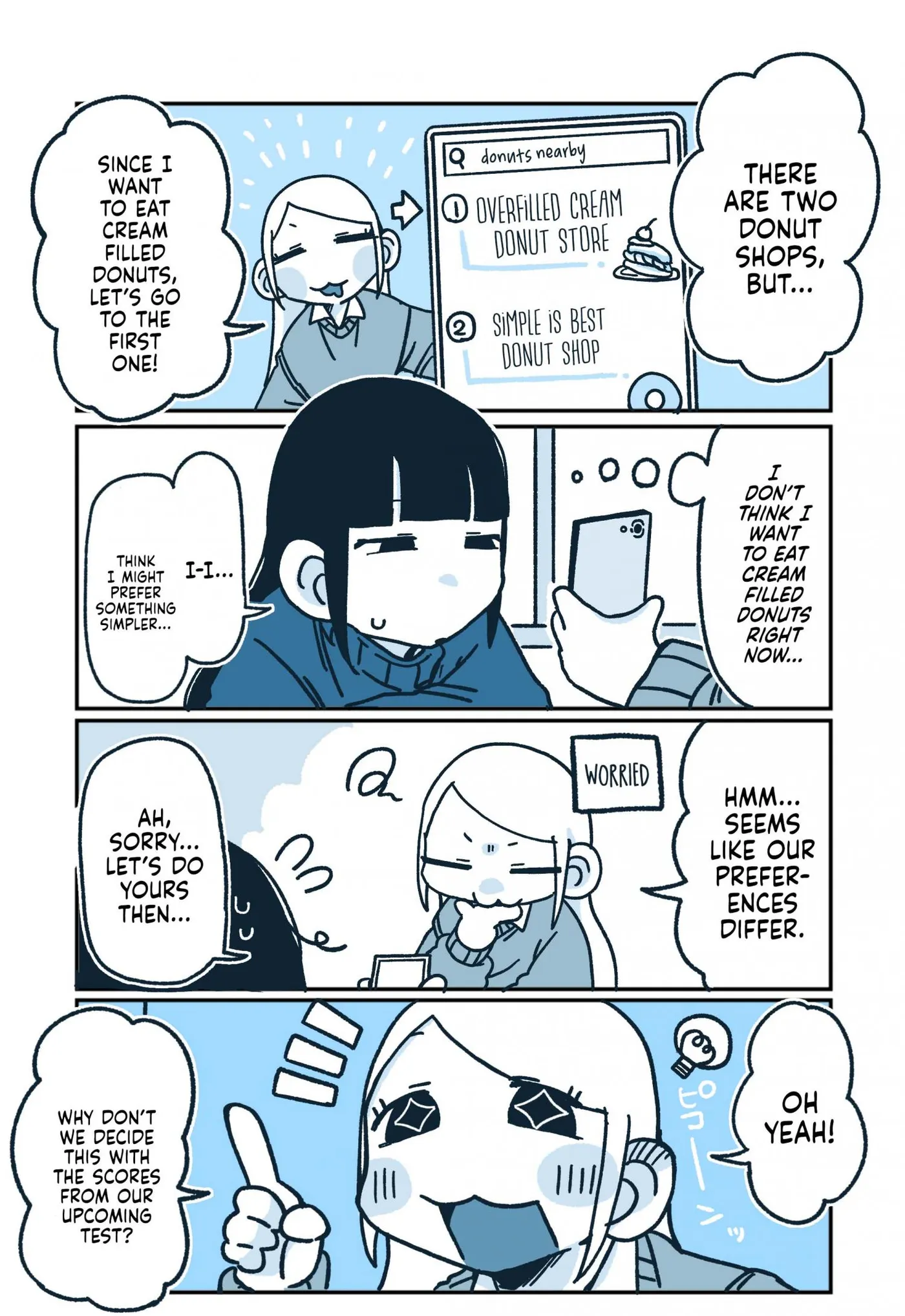 Hiiragi-chan & Tomikawa-chan Chapter 90 page 2 - 