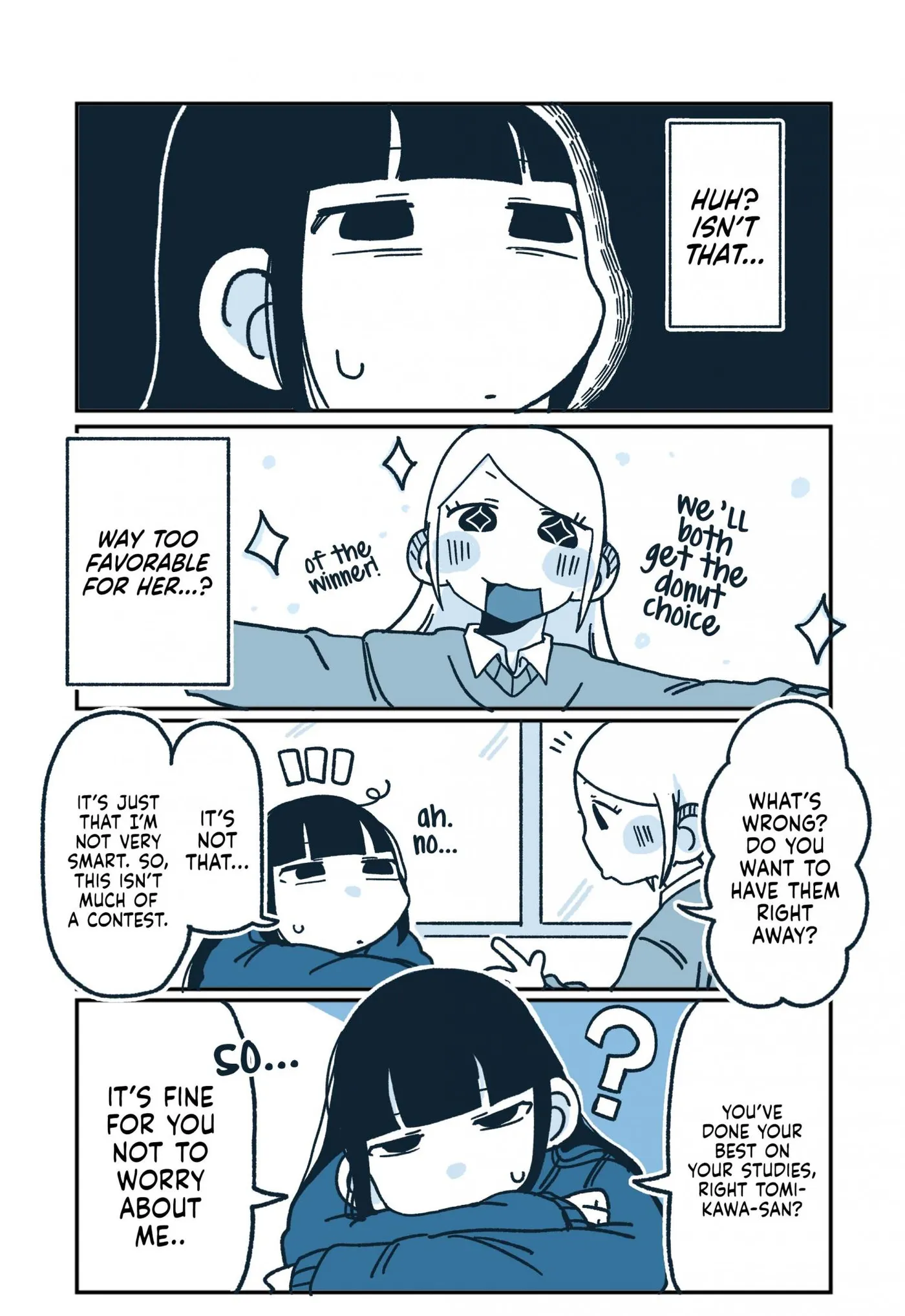 Hiiragi-chan & Tomikawa-chan Chapter 90 page 3 - 