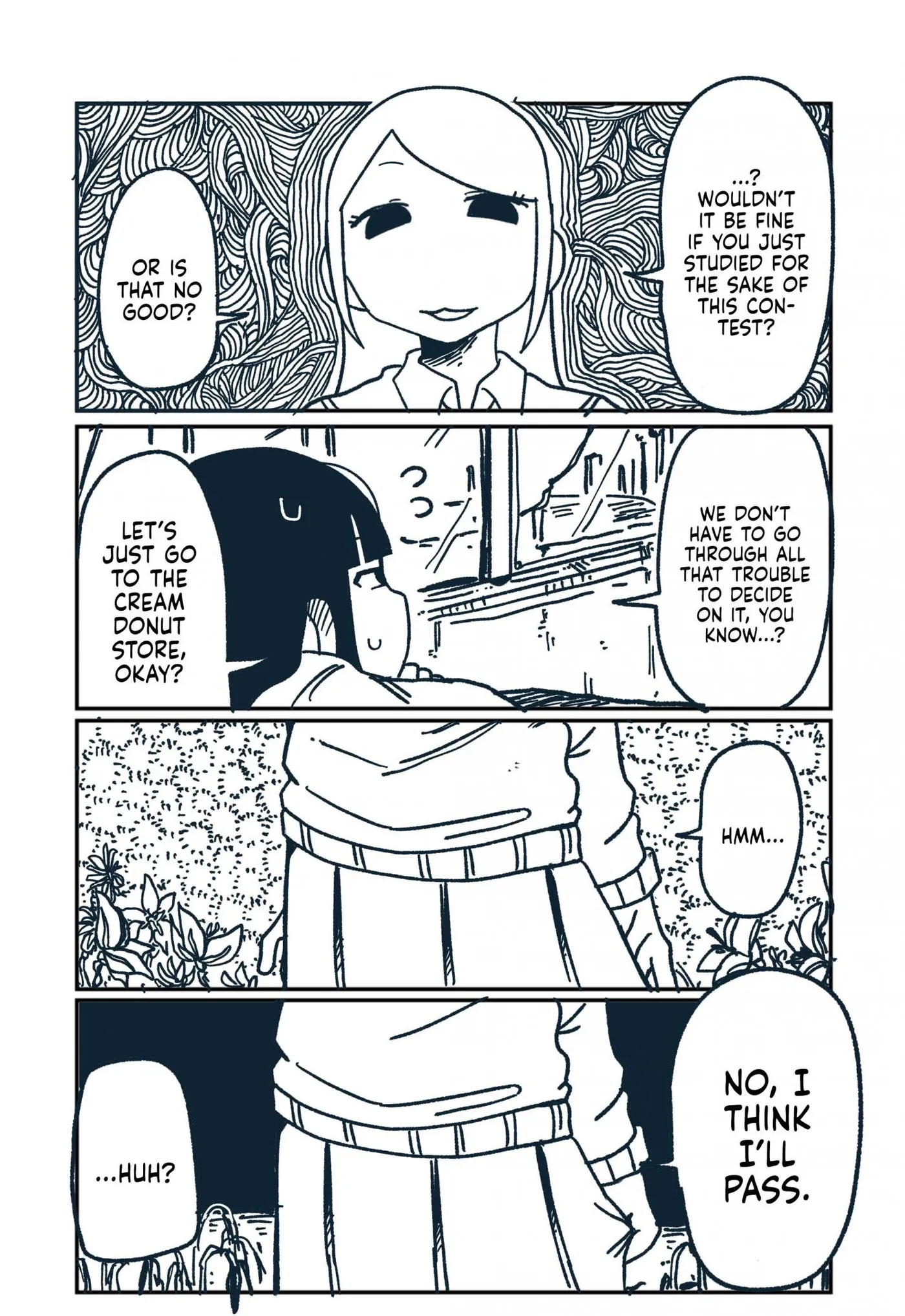 Hiiragi-chan & Tomikawa-chan Chapter 90 page 4 - 