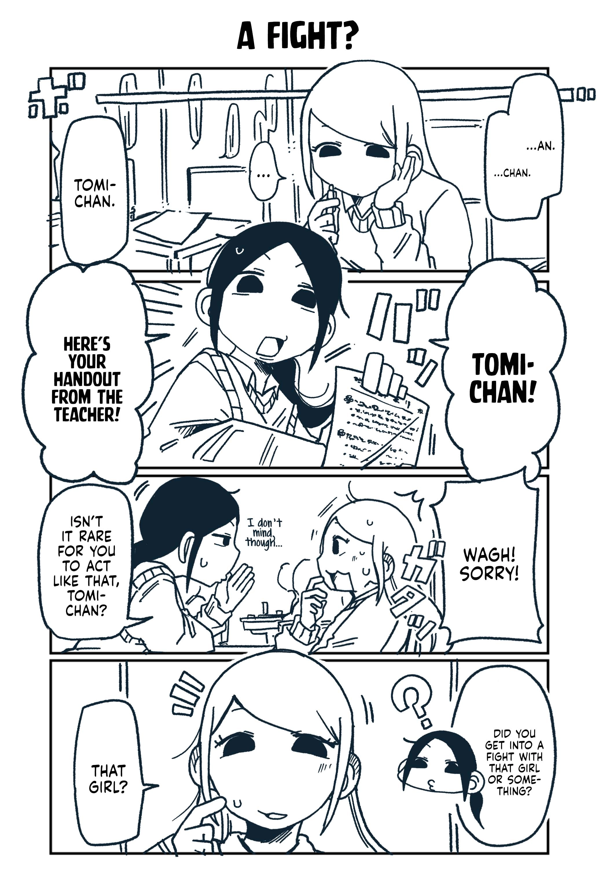 Hiiragi-chan & Tomikawa-chan Chapter 91 page 1 - 