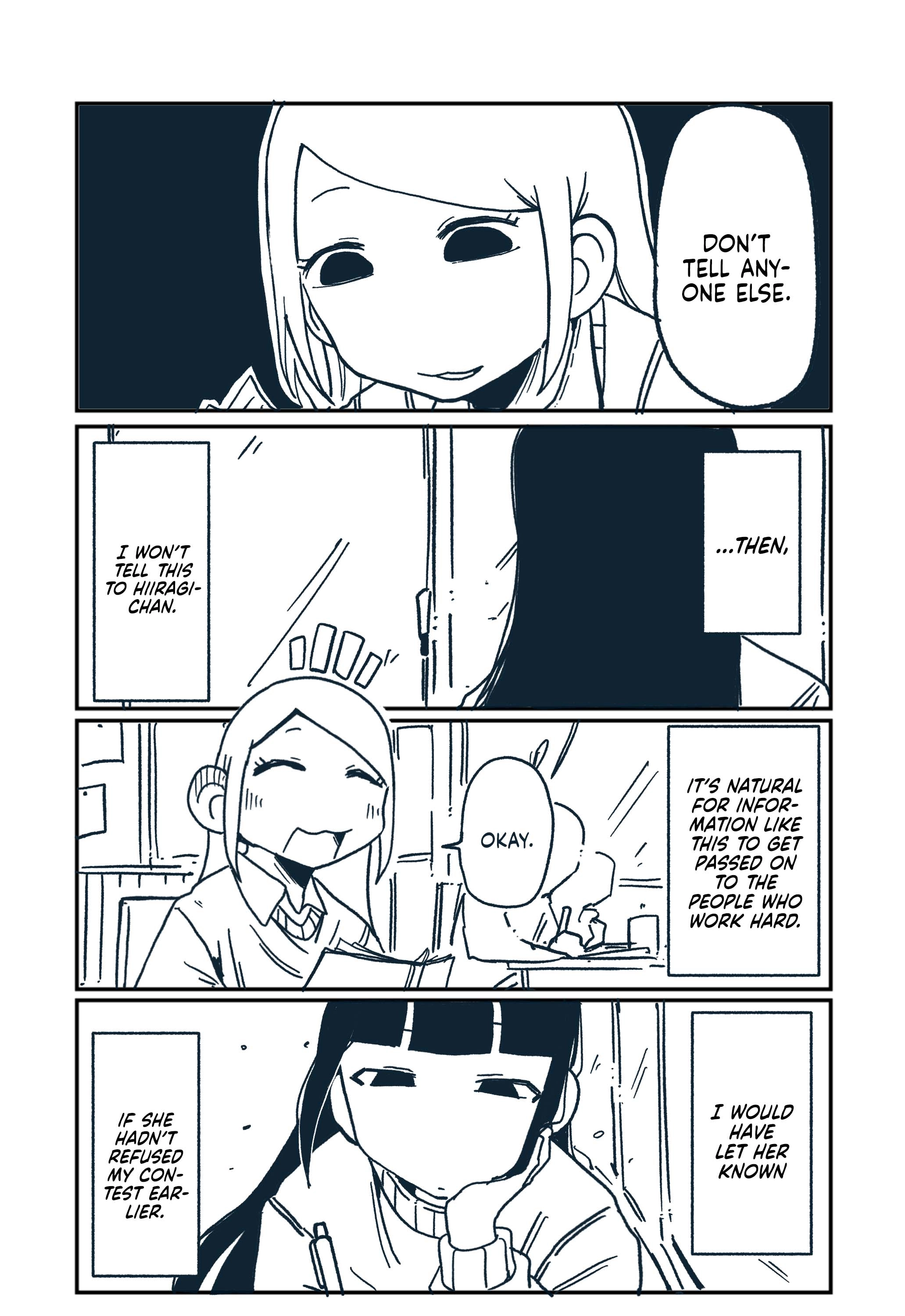 Hiiragi-chan & Tomikawa-chan Chapter 91 page 3 - 