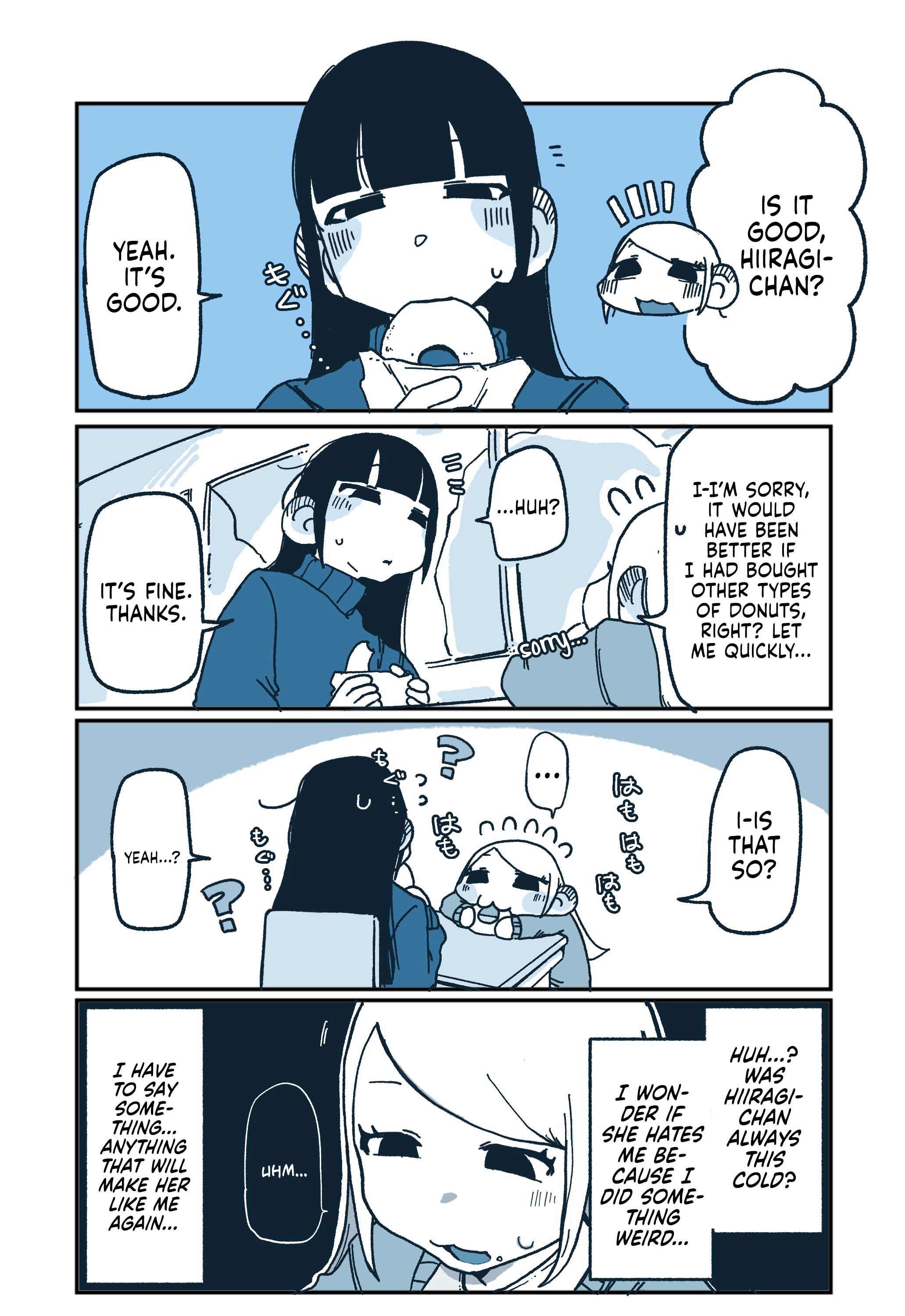 Hiiragi-chan & Tomikawa-chan Chapter 92 page 11 - 