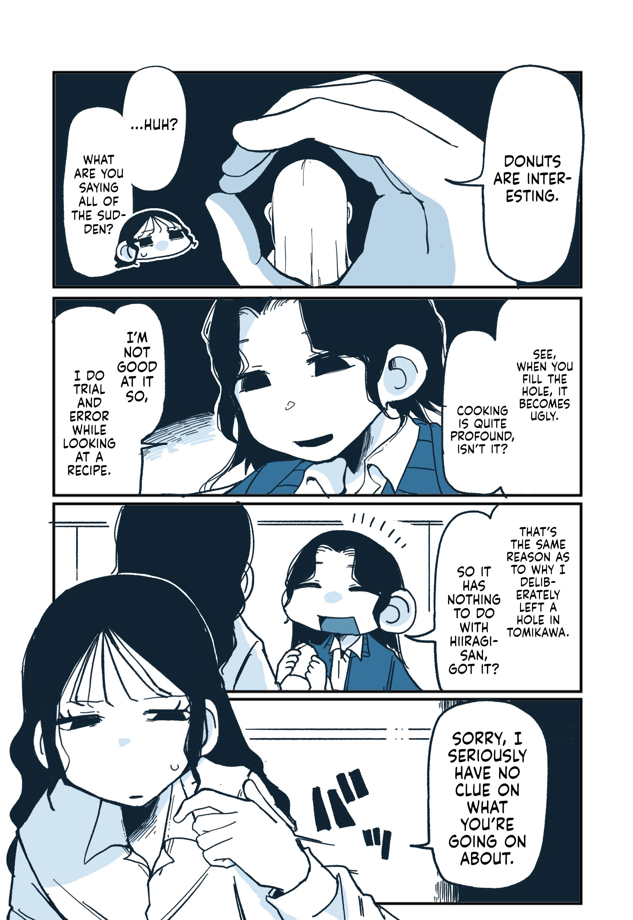 Hiiragi-chan & Tomikawa-chan Chapter 92 page 17 - 