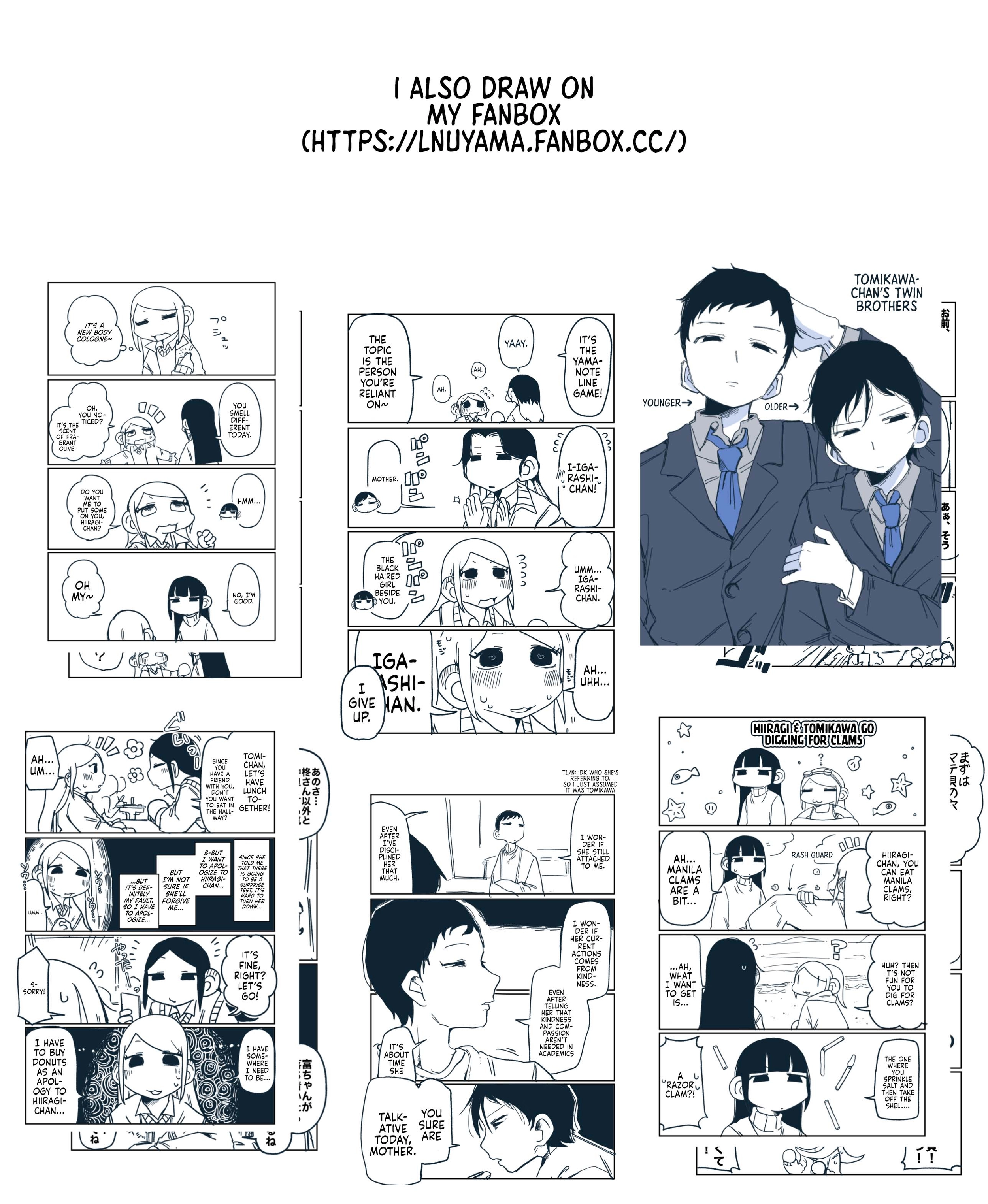 Hiiragi-chan & Tomikawa-chan Chapter 92 page 21 - 