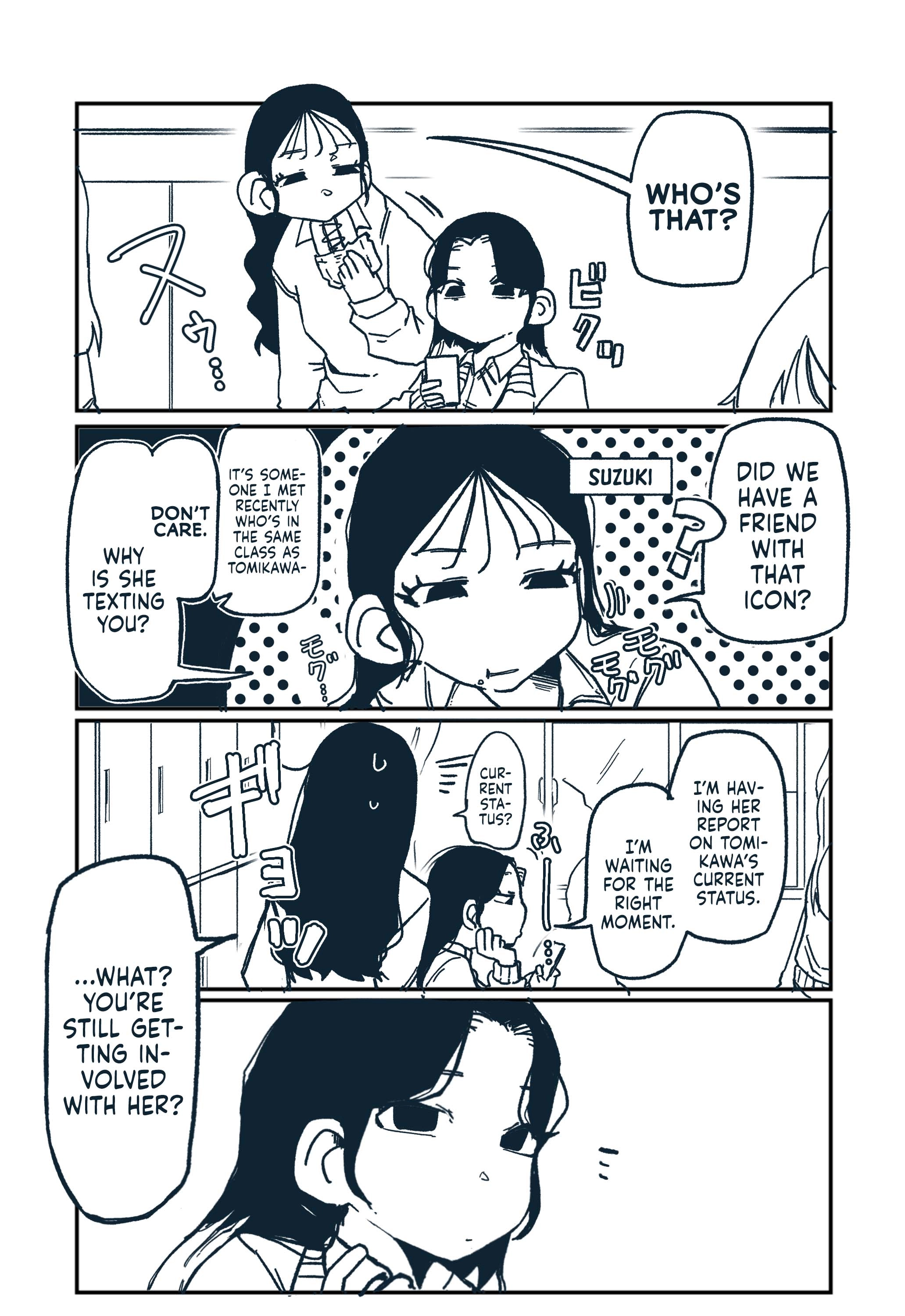 Hiiragi-chan & Tomikawa-chan Chapter 92 page 7 - 