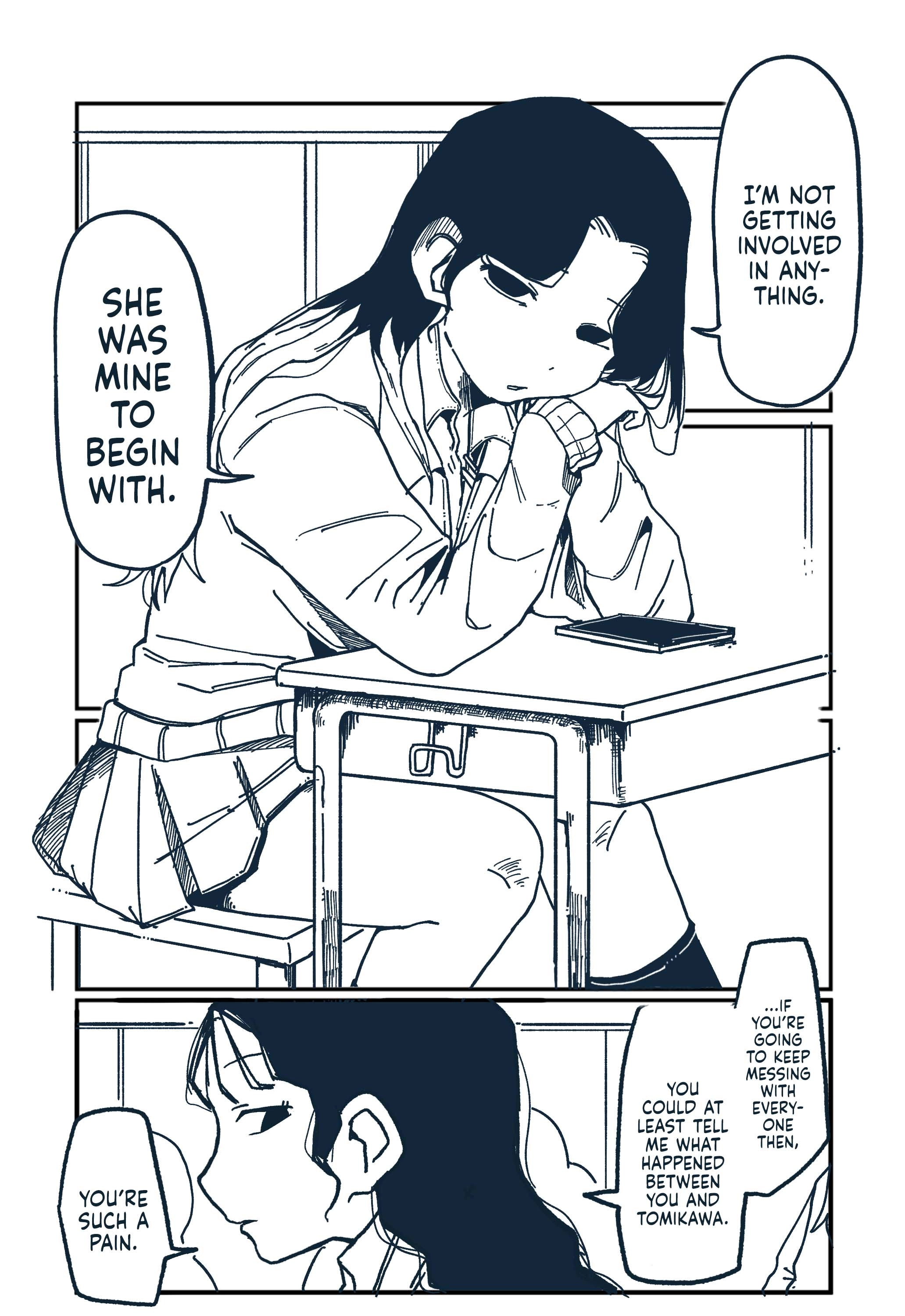 Hiiragi-chan & Tomikawa-chan Chapter 92 page 8 - 
