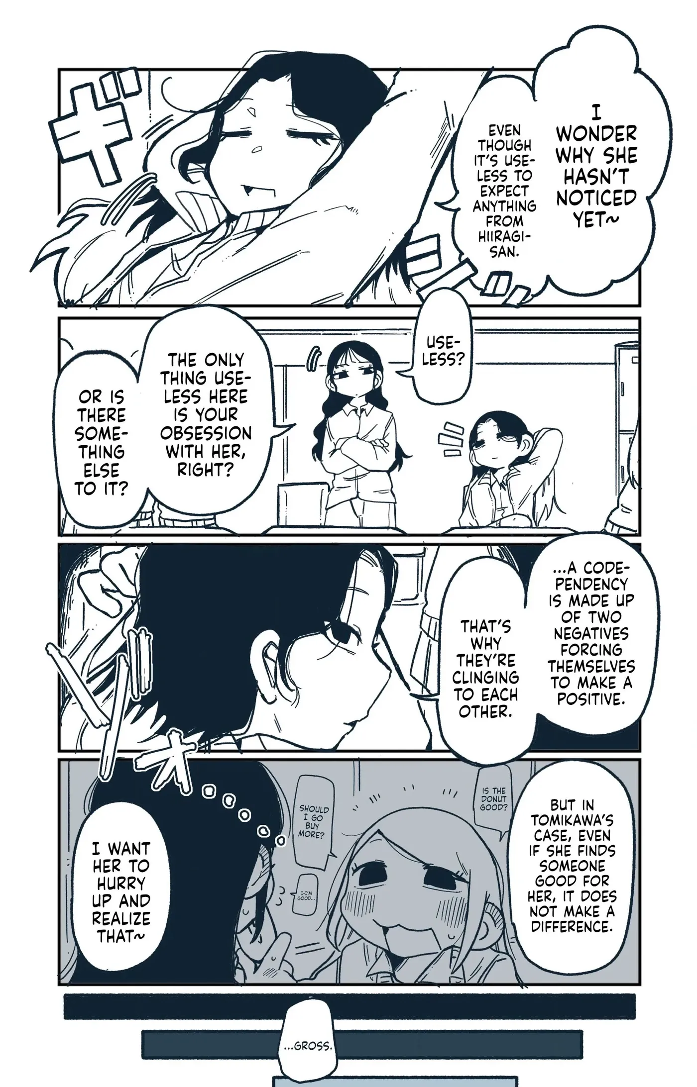 Hiiragi-chan & Tomikawa-chan Chapter 92 page 10 - 