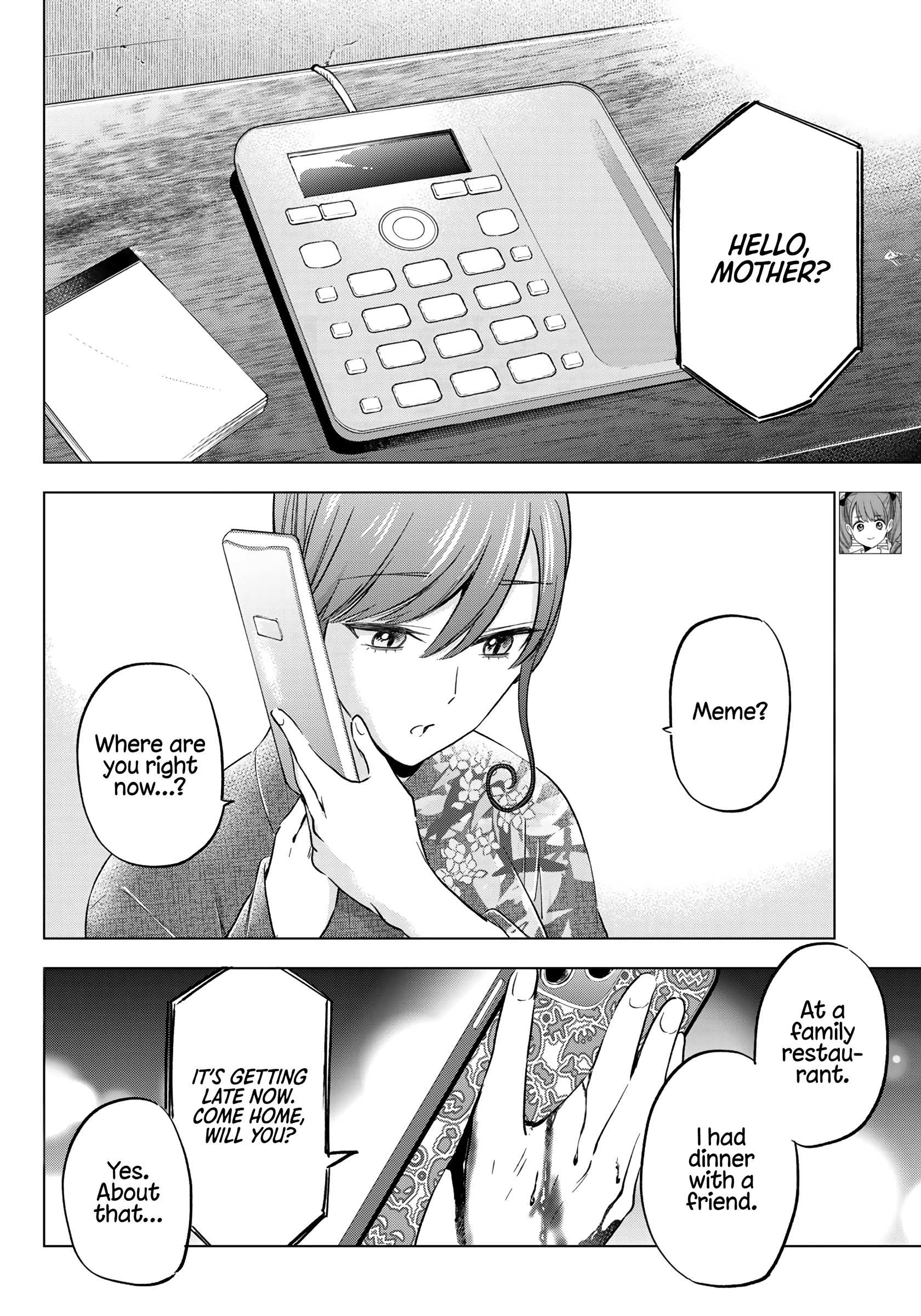 Hiiragi-san Chi no Kyuuketsu Jijou Chapter 13 page 2 - 