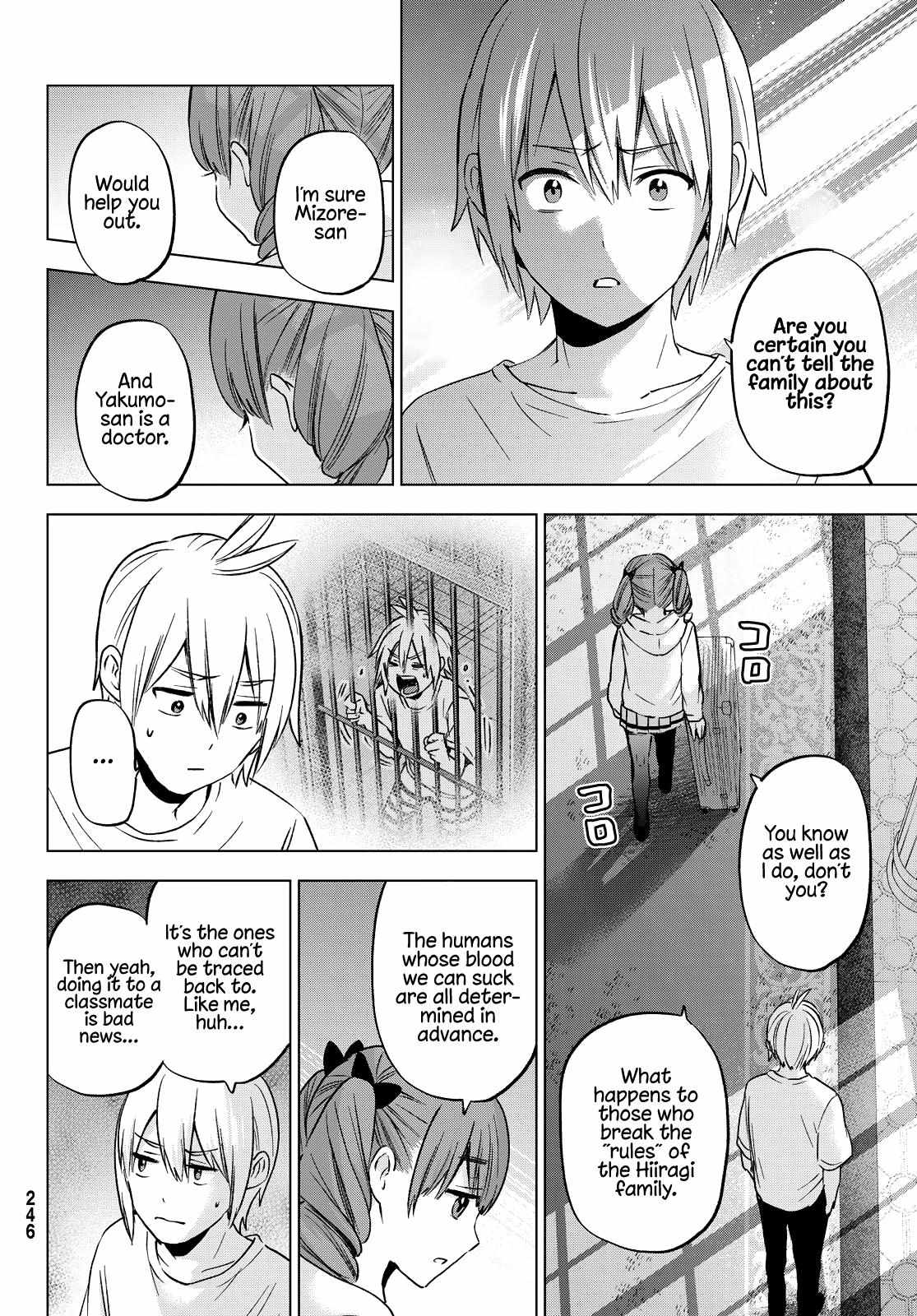 Hiiragi-san Chi no Kyuuketsu Jijou Chapter 14 page 6 - 