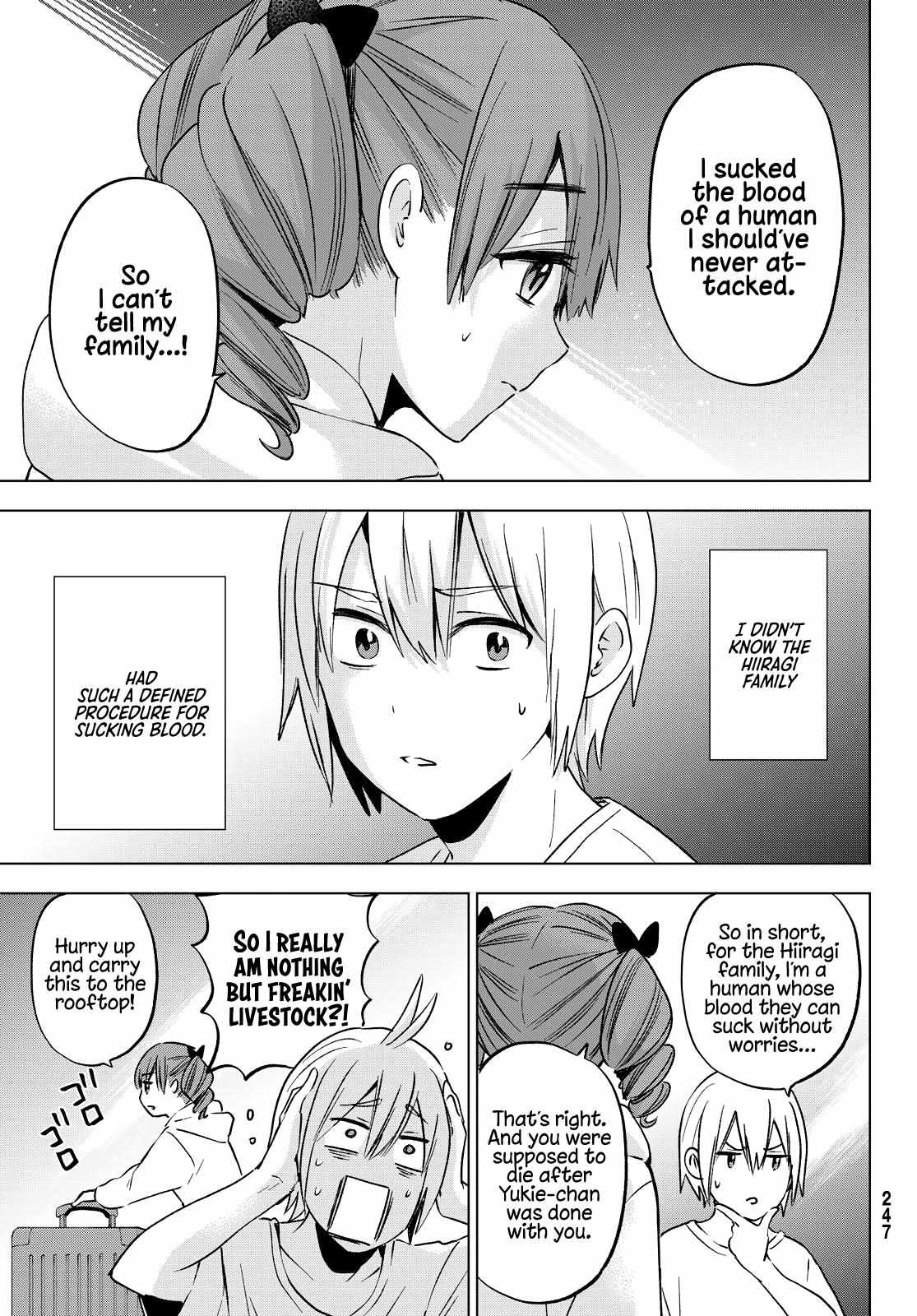 Hiiragi-san Chi no Kyuuketsu Jijou Chapter 14 page 7 - 