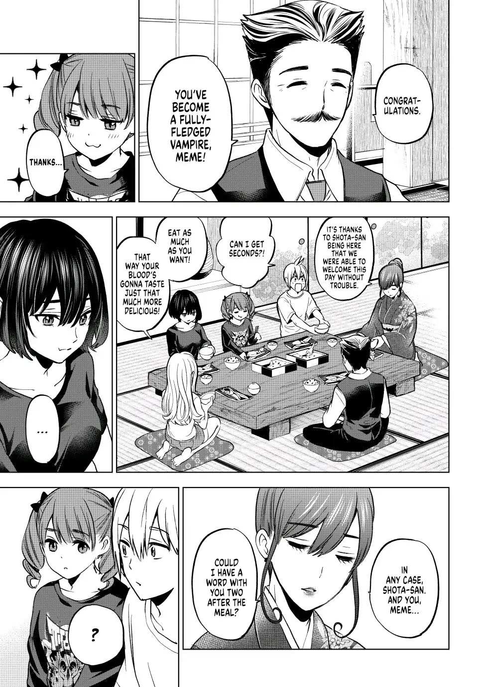 Hiiragi-san Chi no Kyuuketsu Jijou Chapter 15 page 4 - 