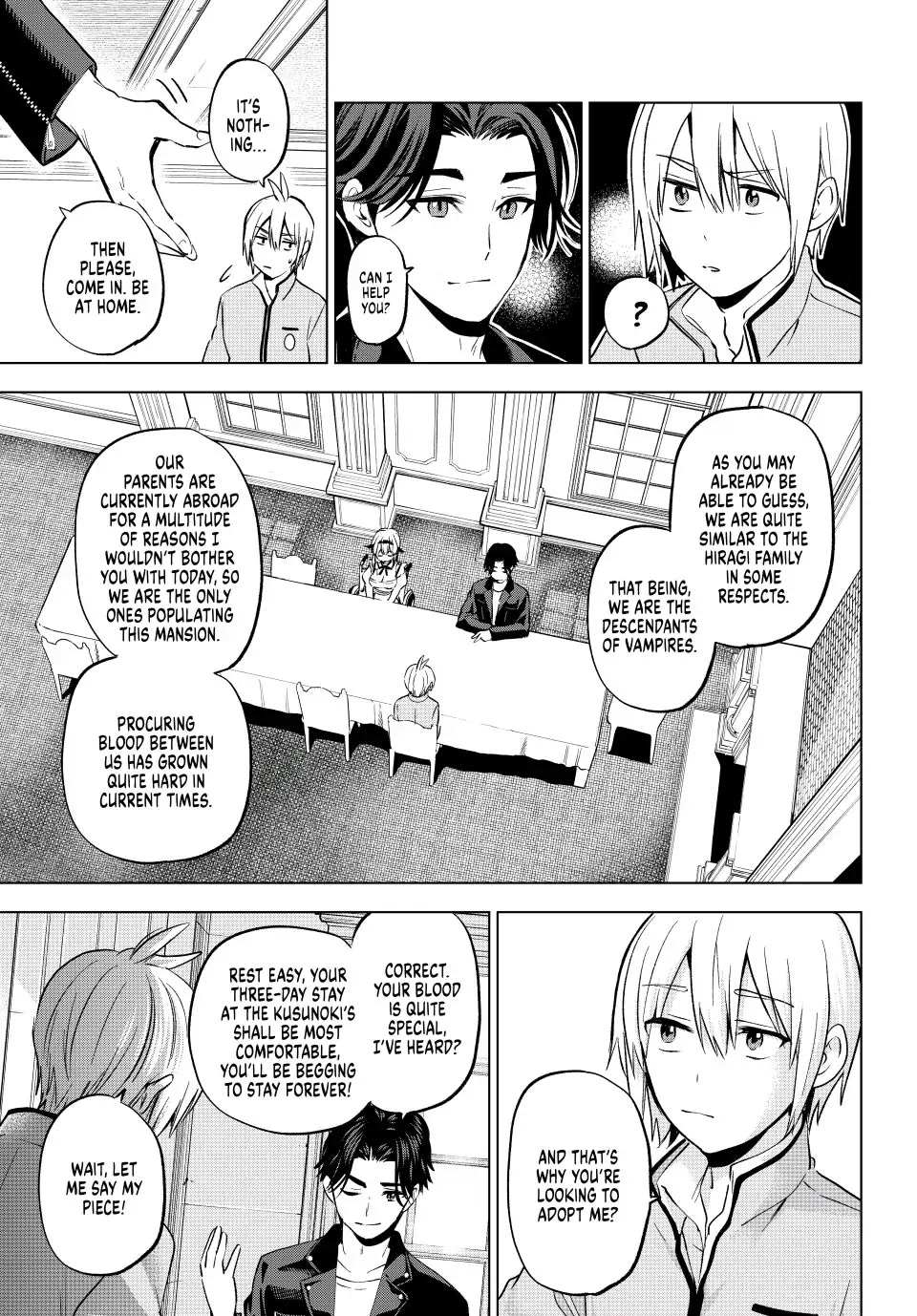 Hiiragi-san Chi no Kyuuketsu Jijou Chapter 16 page 3 - 