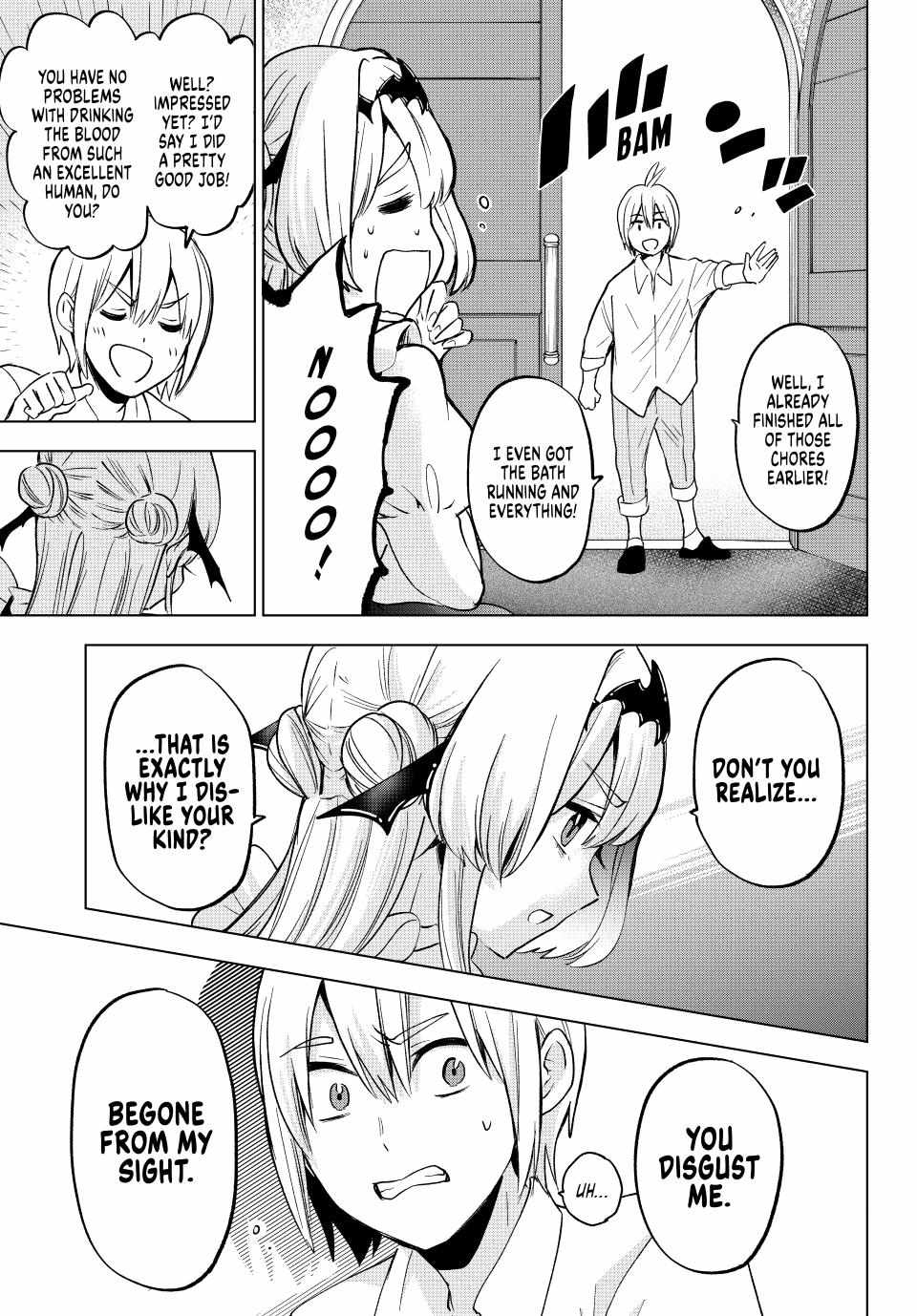 Hiiragi-san Chi no Kyuuketsu Jijou Chapter 17 page 13 - 
