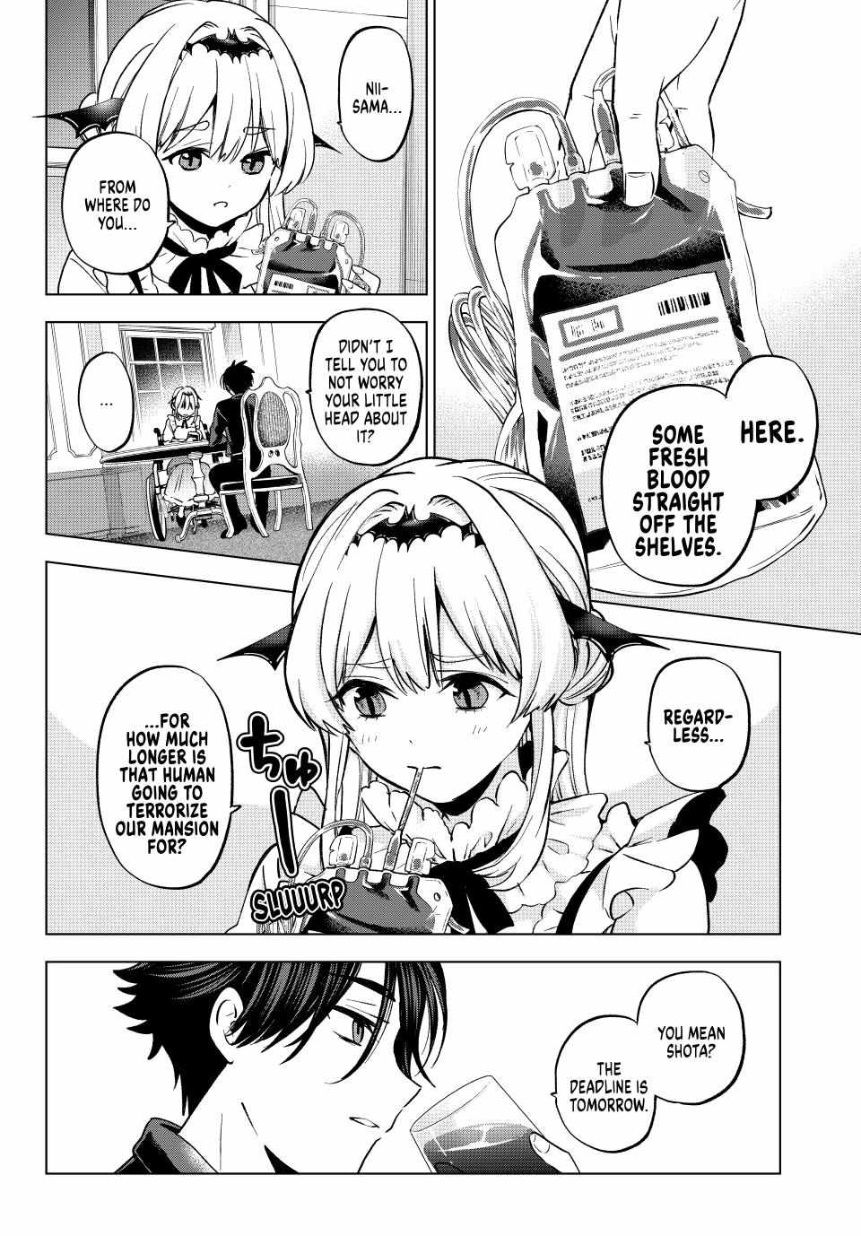 Hiiragi-san Chi no Kyuuketsu Jijou Chapter 18 page 2 - 