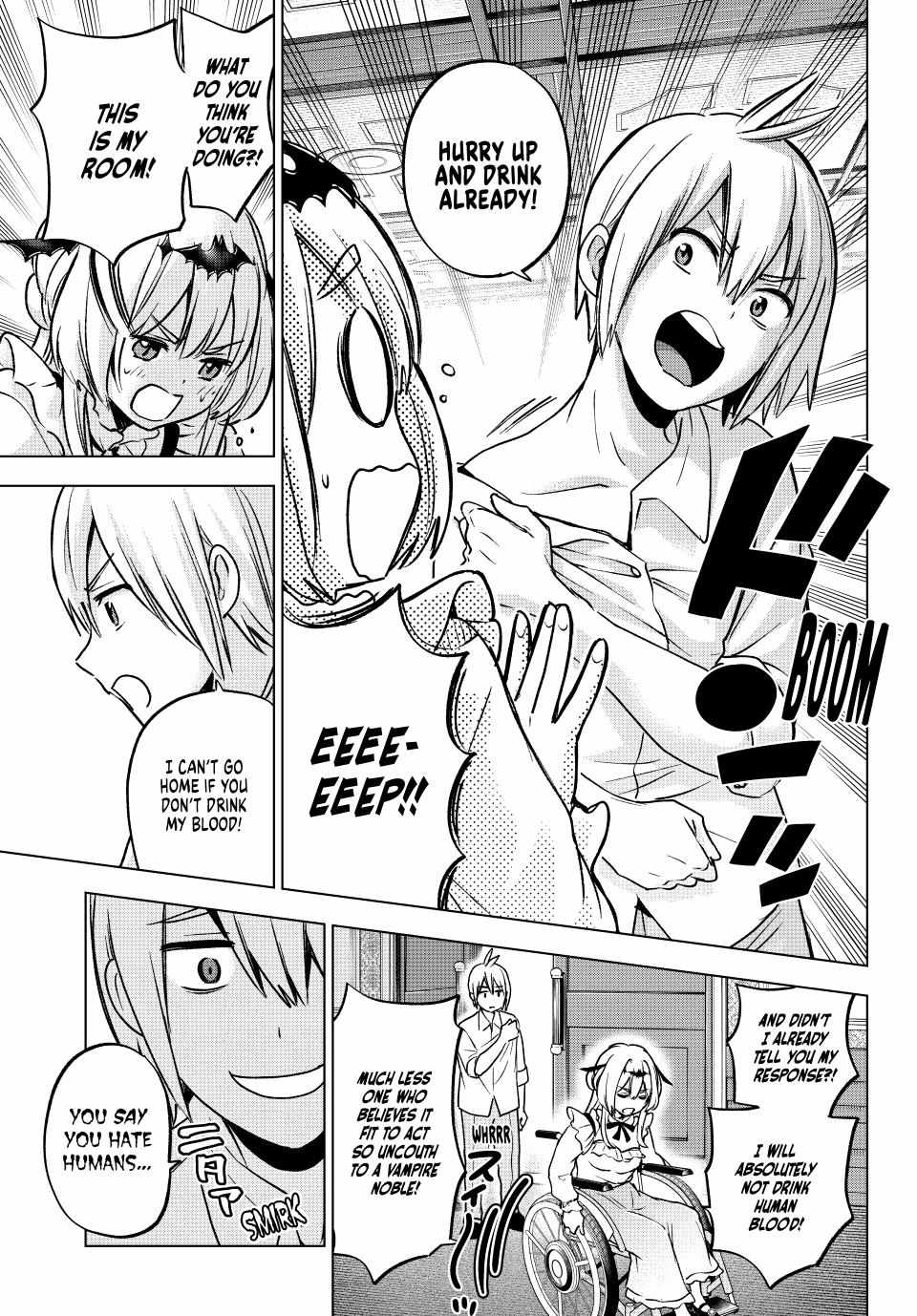 Hiiragi-san Chi no Kyuuketsu Jijou Chapter 18 page 11 - 