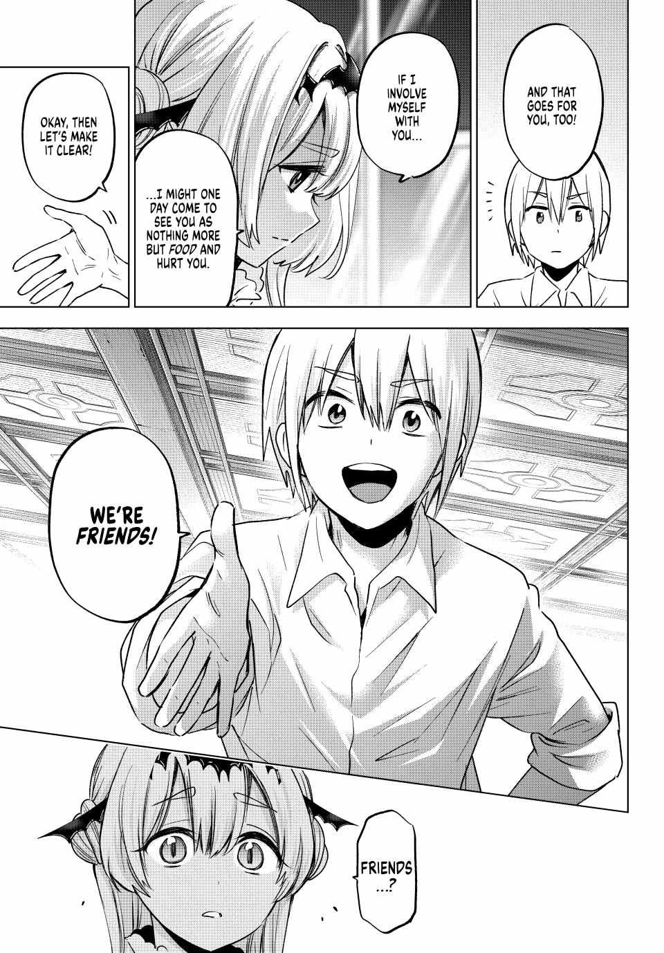 Hiiragi-san Chi no Kyuuketsu Jijou Chapter 18 page 19 - 