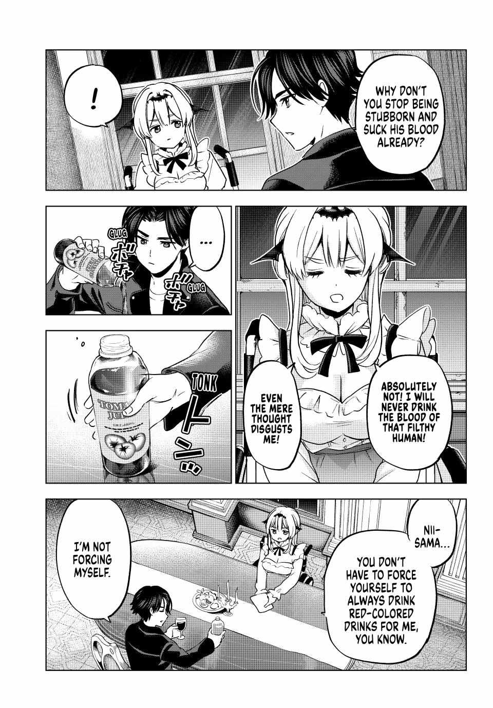 Hiiragi-san Chi no Kyuuketsu Jijou Chapter 18 page 3 - 