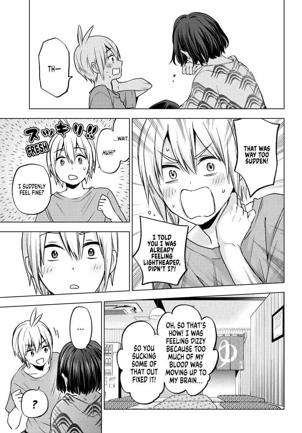 Hiiragi-san Chi no Kyuuketsu Jijou Chapter 19 page 17 - 
