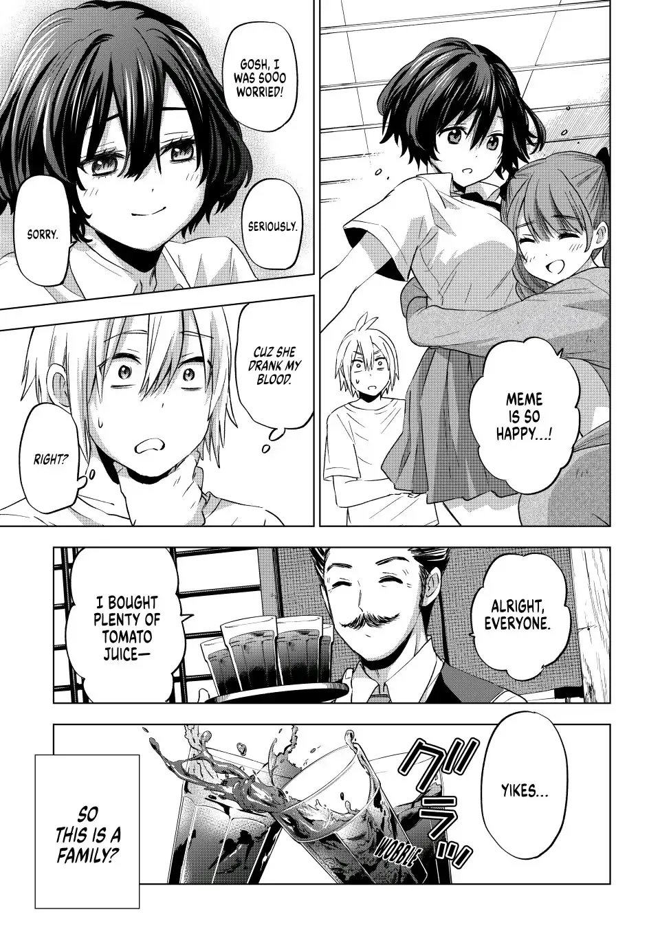 Hiiragi-san Chi no Kyuuketsu Jijou Chapter 2.2 page 5 - 