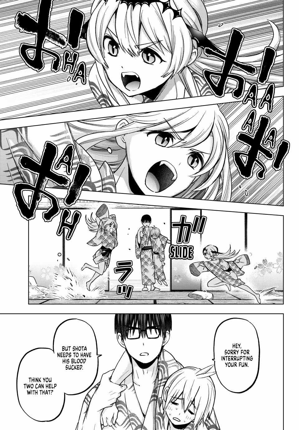 Hiiragi-san Chi no Kyuuketsu Jijou Chapter 20 page 22 - 