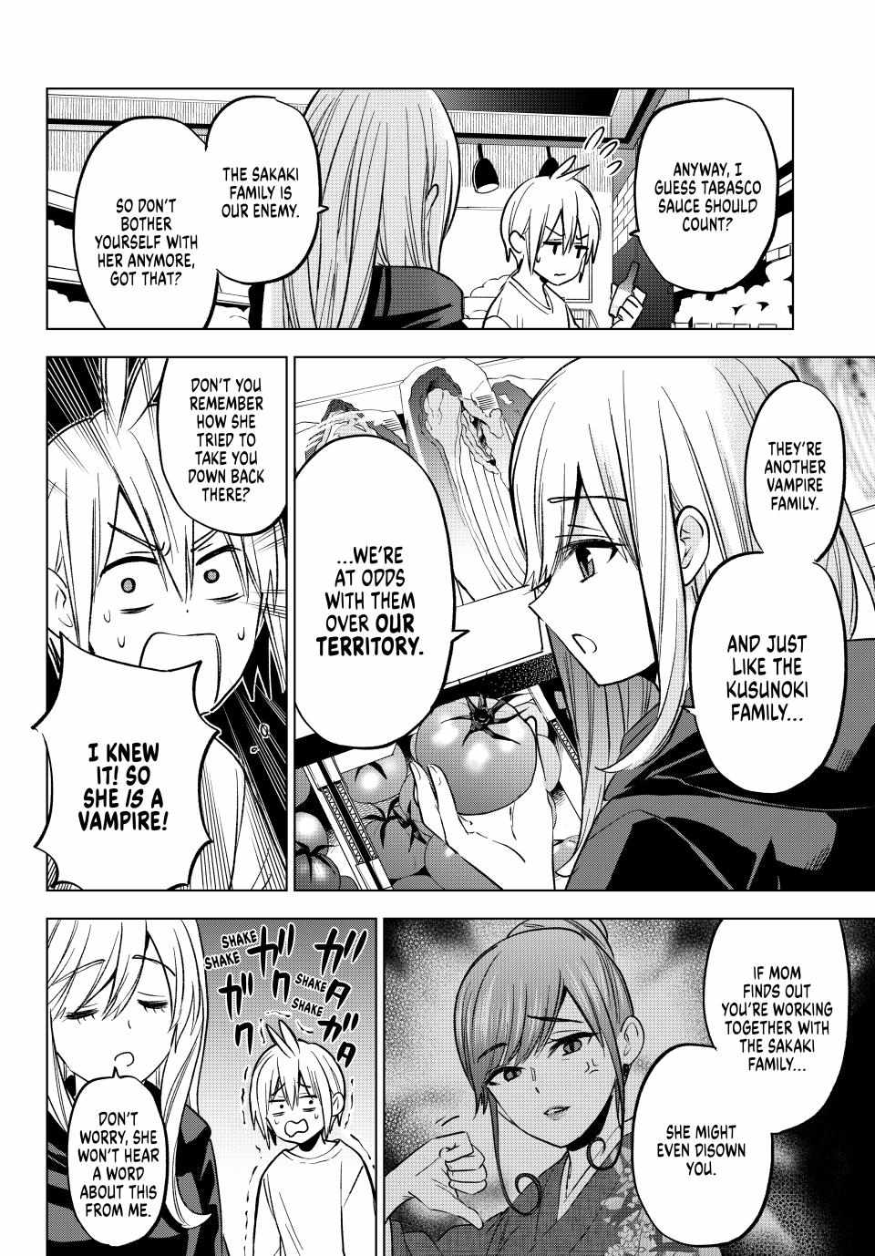 Hiiragi-san Chi no Kyuuketsu Jijou Chapter 27 page 6 - 
