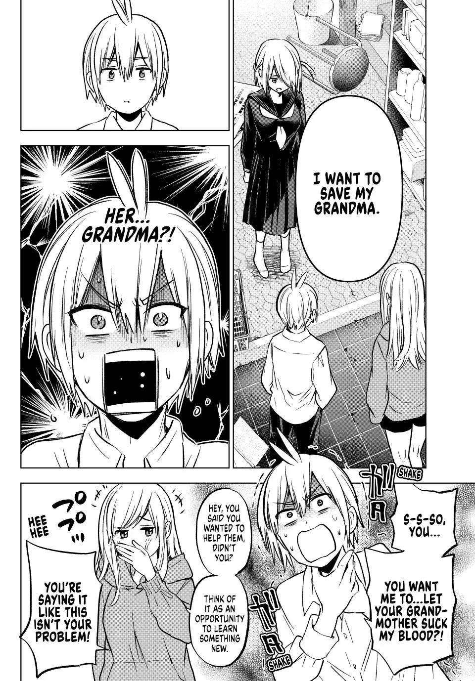 Hiiragi-san Chi no Kyuuketsu Jijou Chapter 28 page 5 - 