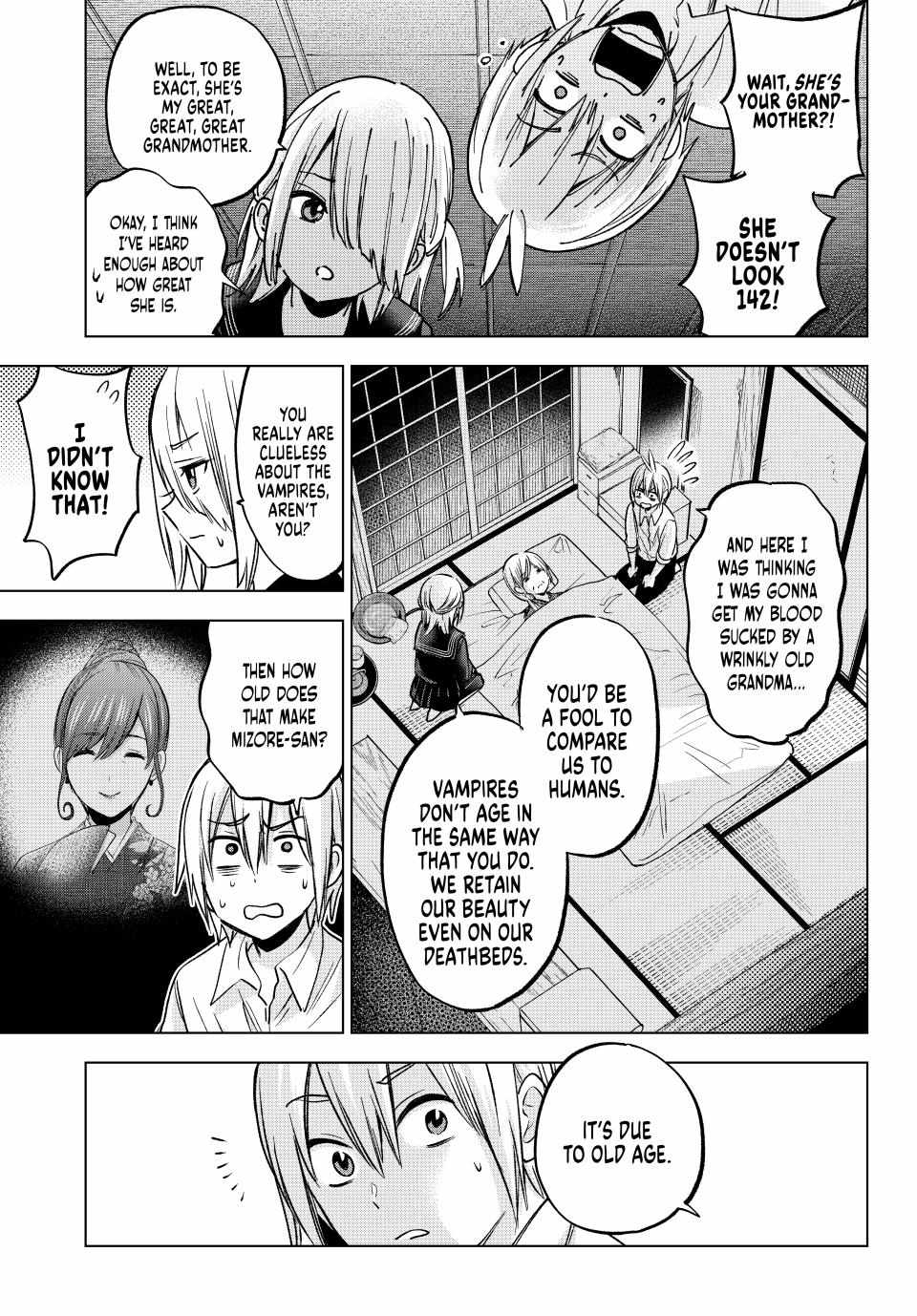 Hiiragi-san Chi no Kyuuketsu Jijou Chapter 28 page 8 - 