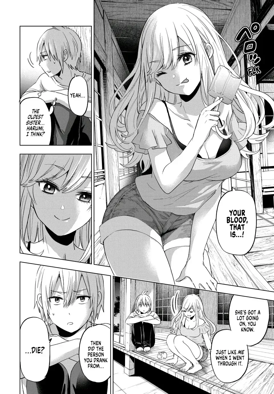 Hiiragi-san Chi no Kyuuketsu Jijou Chapter 3.1 page 4 - 