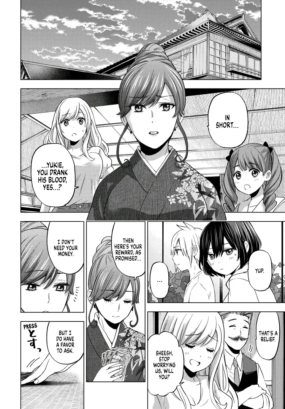 Hiiragi-san Chi no Kyuuketsu Jijou Chapter 3.2 page 11 - 