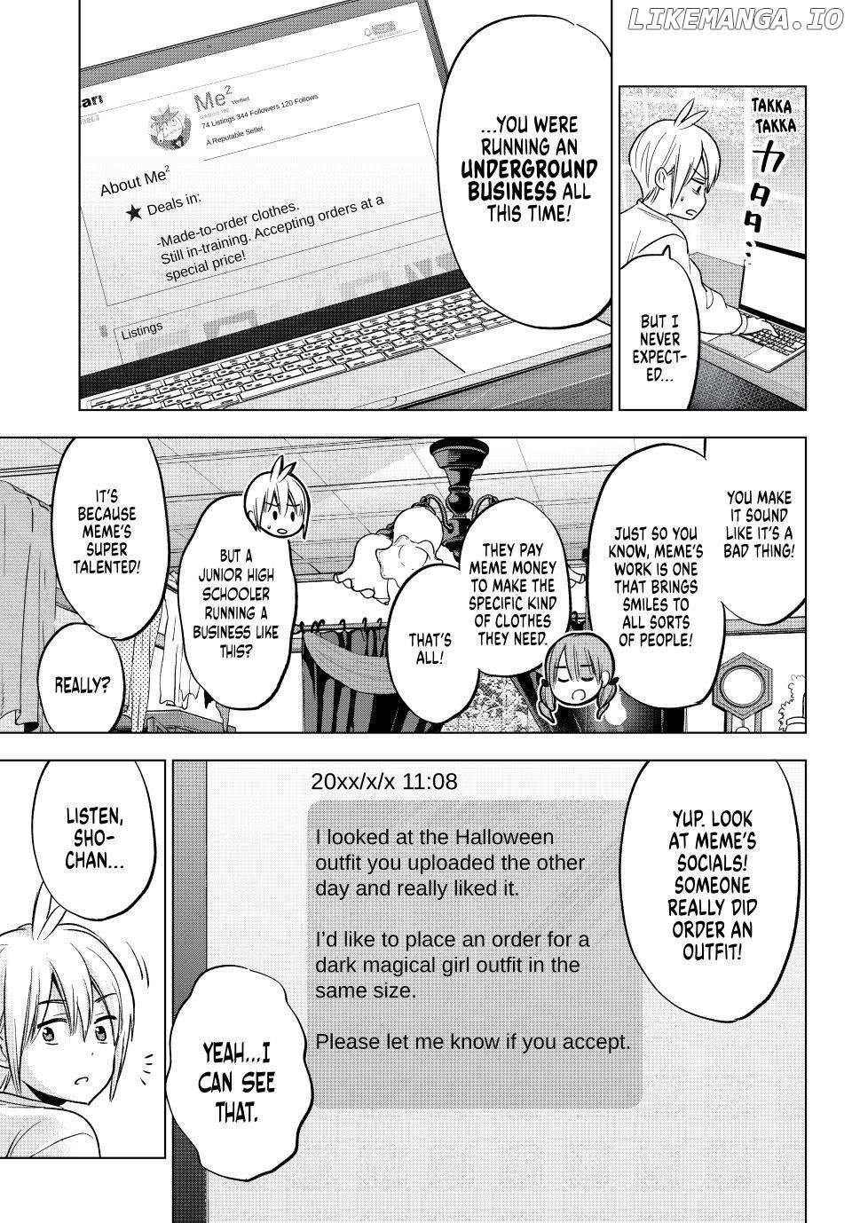 Hiiragi-san Chi no Kyuuketsu Jijou Chapter 34 page 16 - 