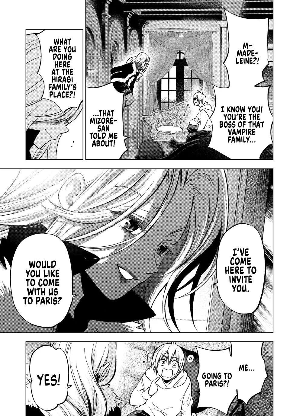 Hiiragi-san Chi no Kyuuketsu Jijou Chapter 39 page 3 - 