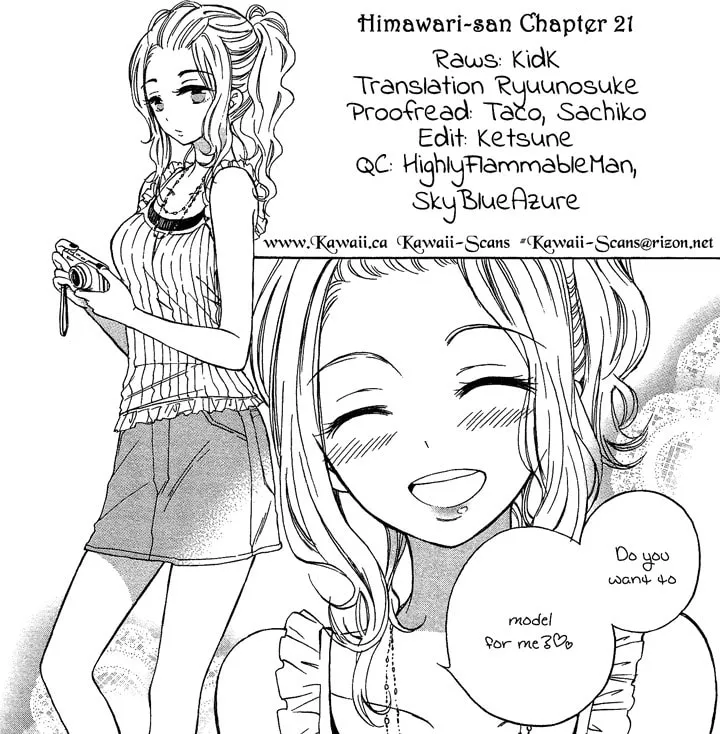 Himawari-san Chapter 21 page 33 - 