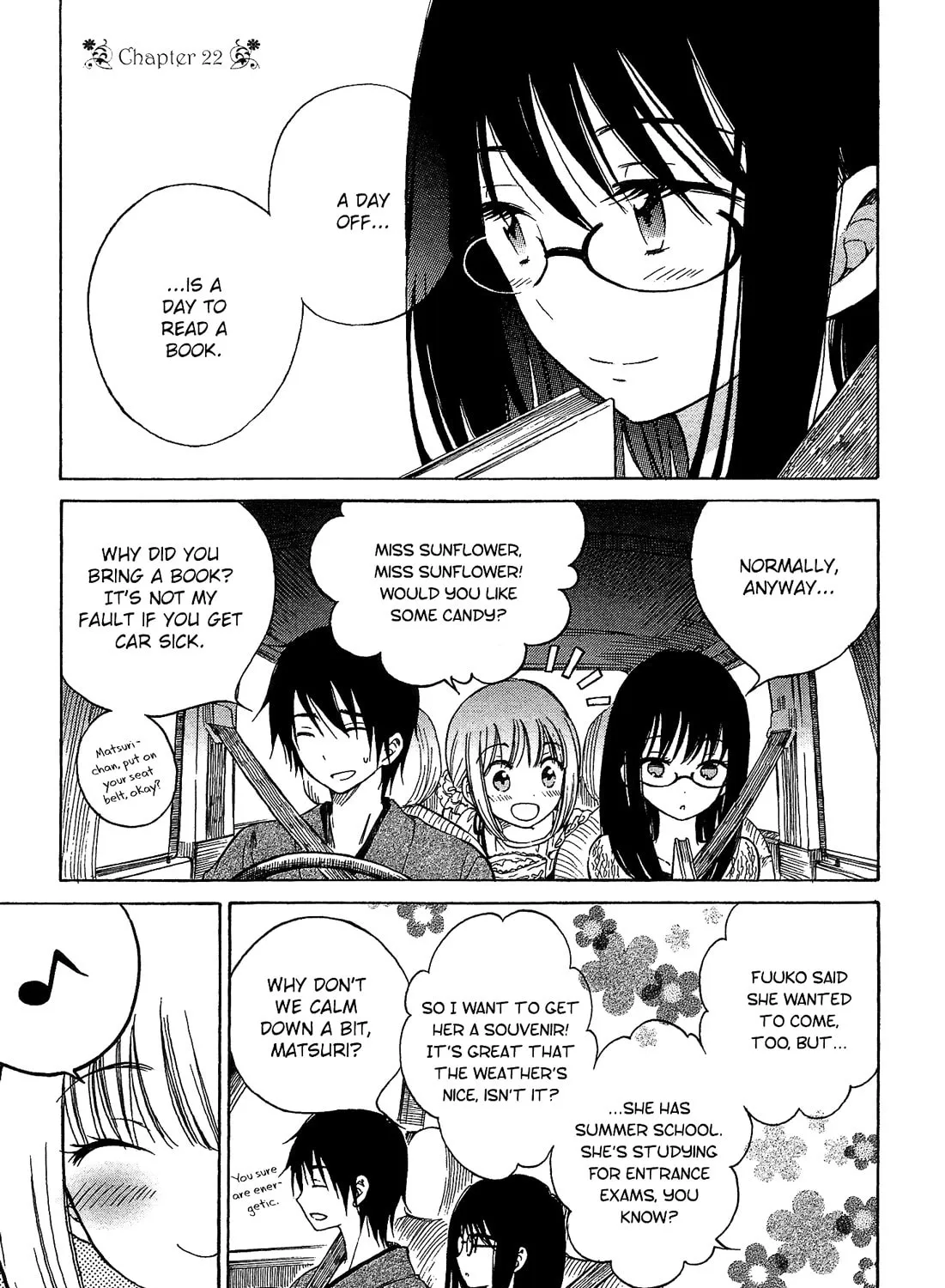 Himawari-san Chapter 22 page 1 - 