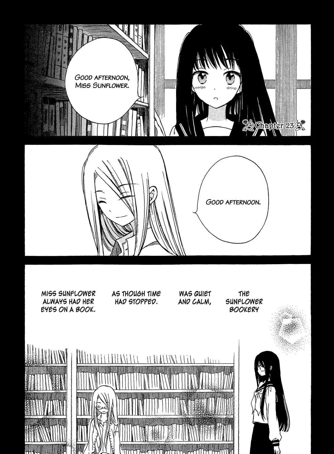 Himawari-san Chapter 23 page 1 - 