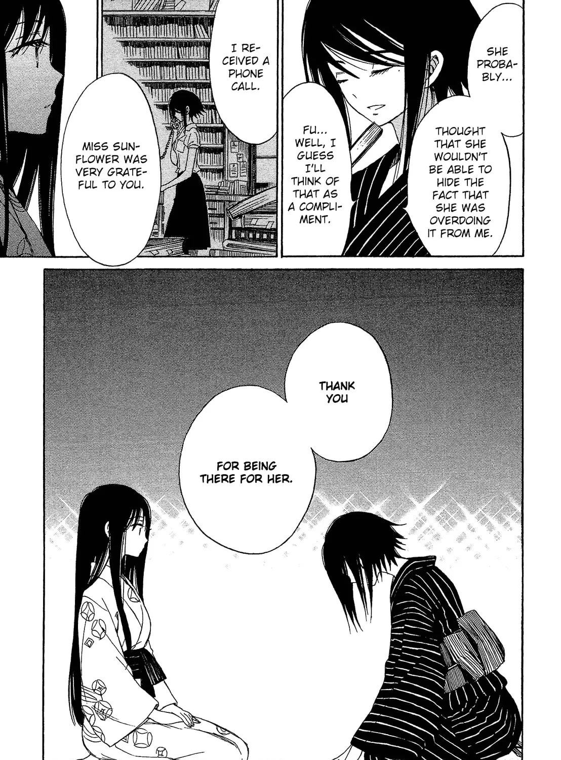 Himawari-san Chapter 24 page 17 - 