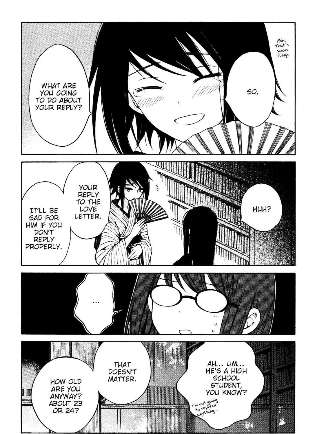 Himawari-san Chapter 29 page 35 - 