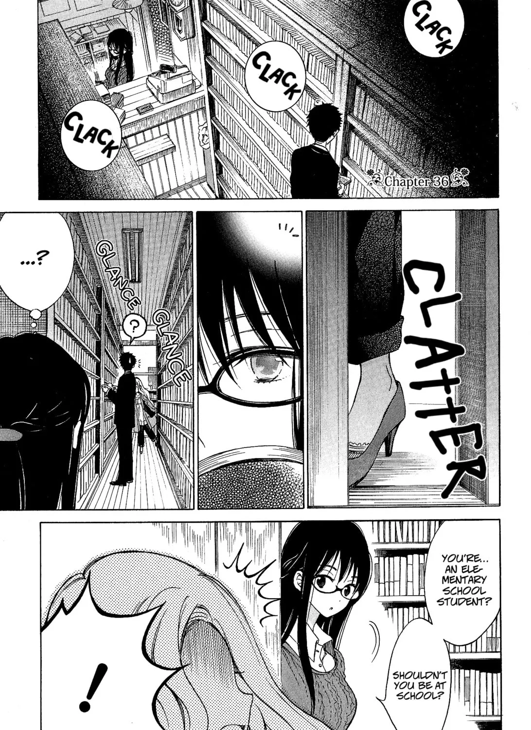 Himawari-san Chapter 36 page 1 - 