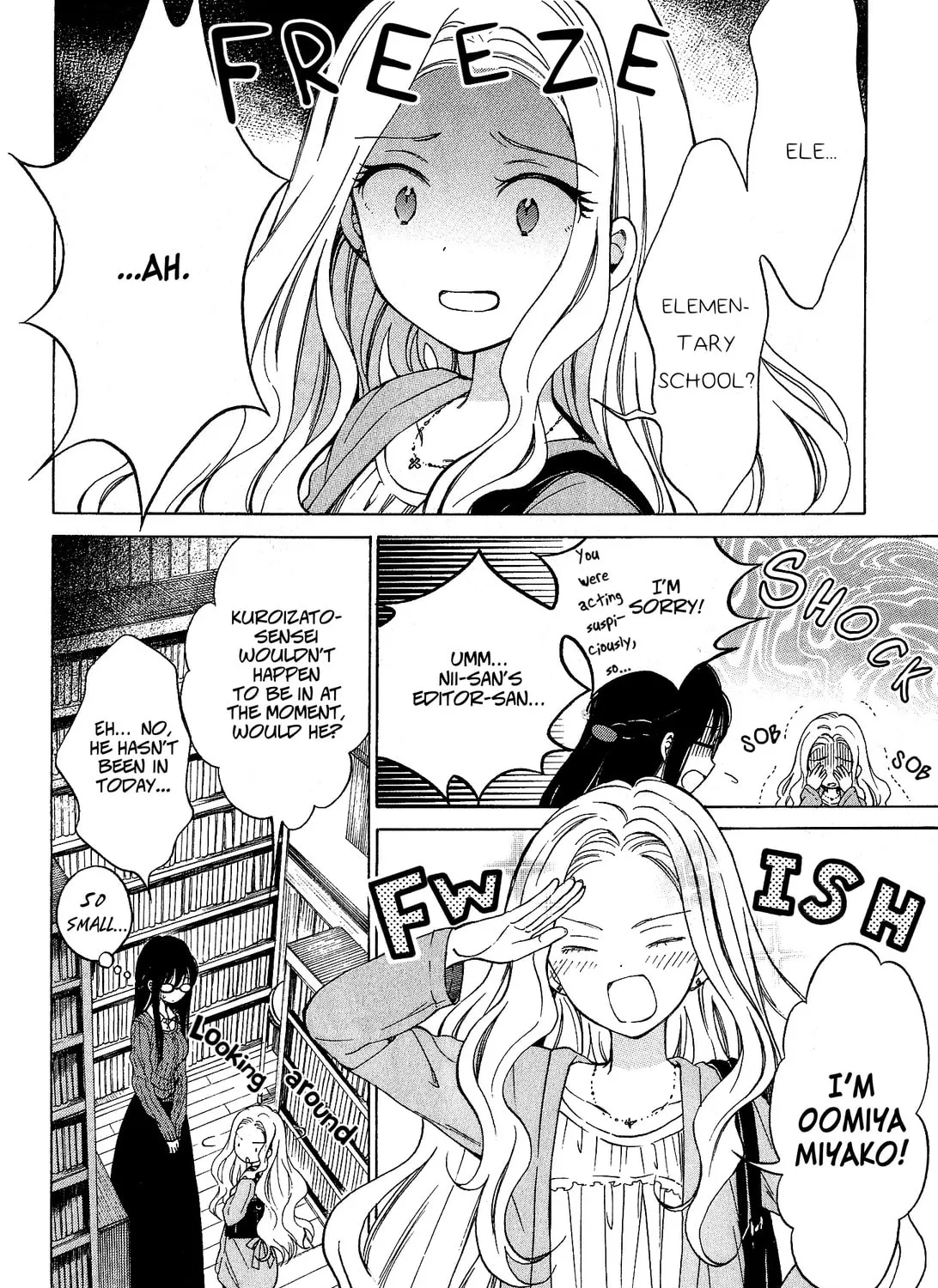 Himawari-san Chapter 36 page 3 - 