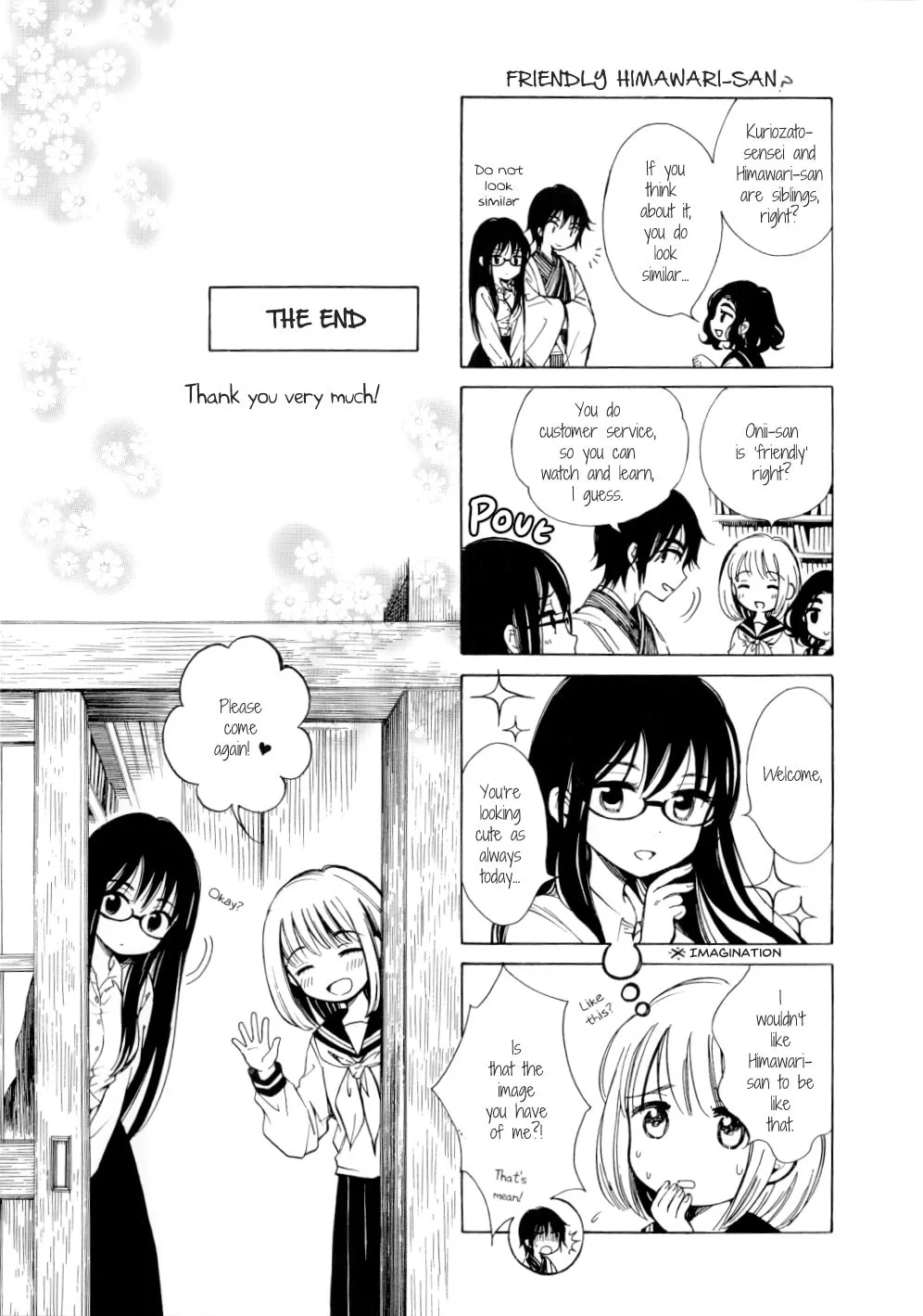 Himawari-san Chapter 37.5 page 11 - 